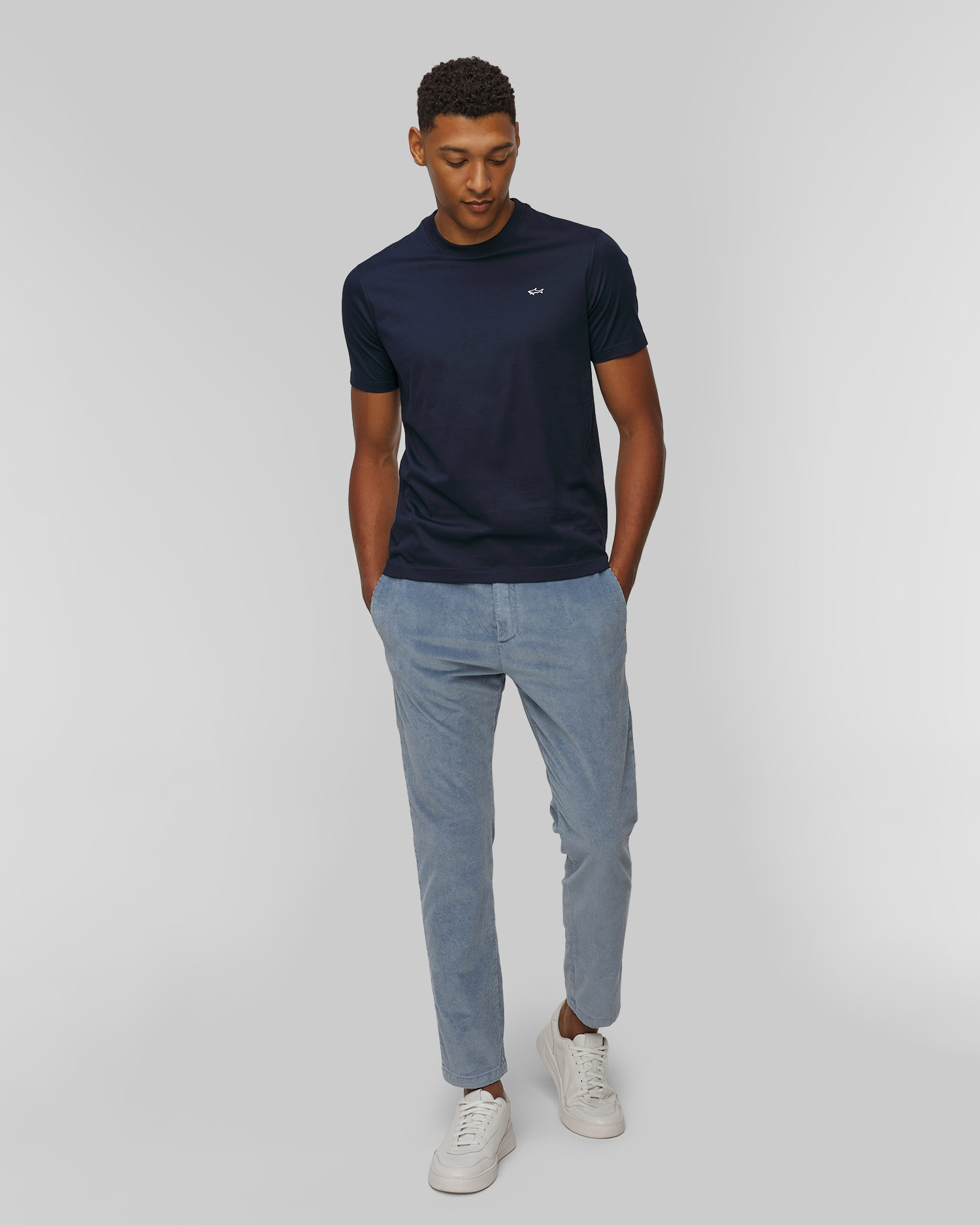 Men's navy blue T-shirt Paul&Shark