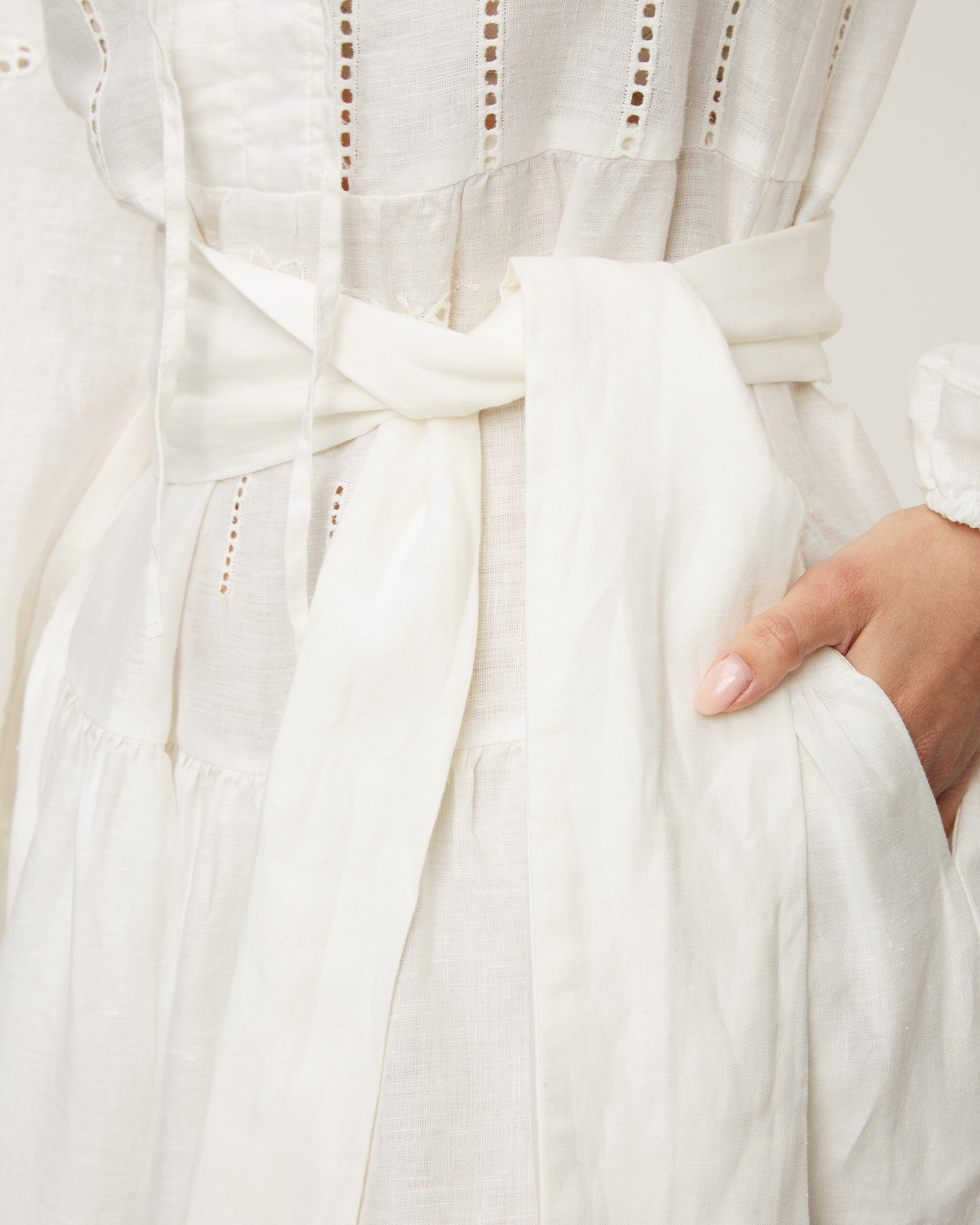 KORI midi linen dress