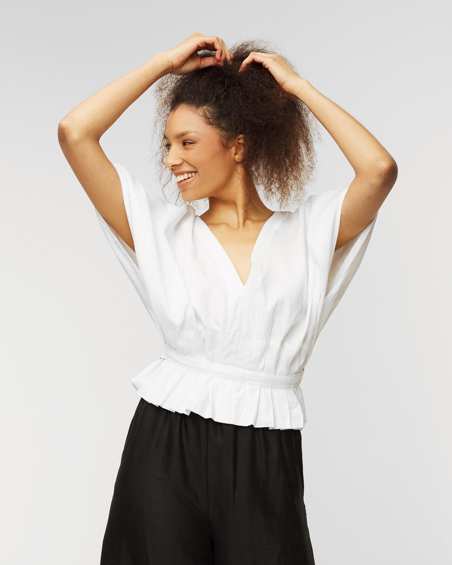 Lněná halenka Kori