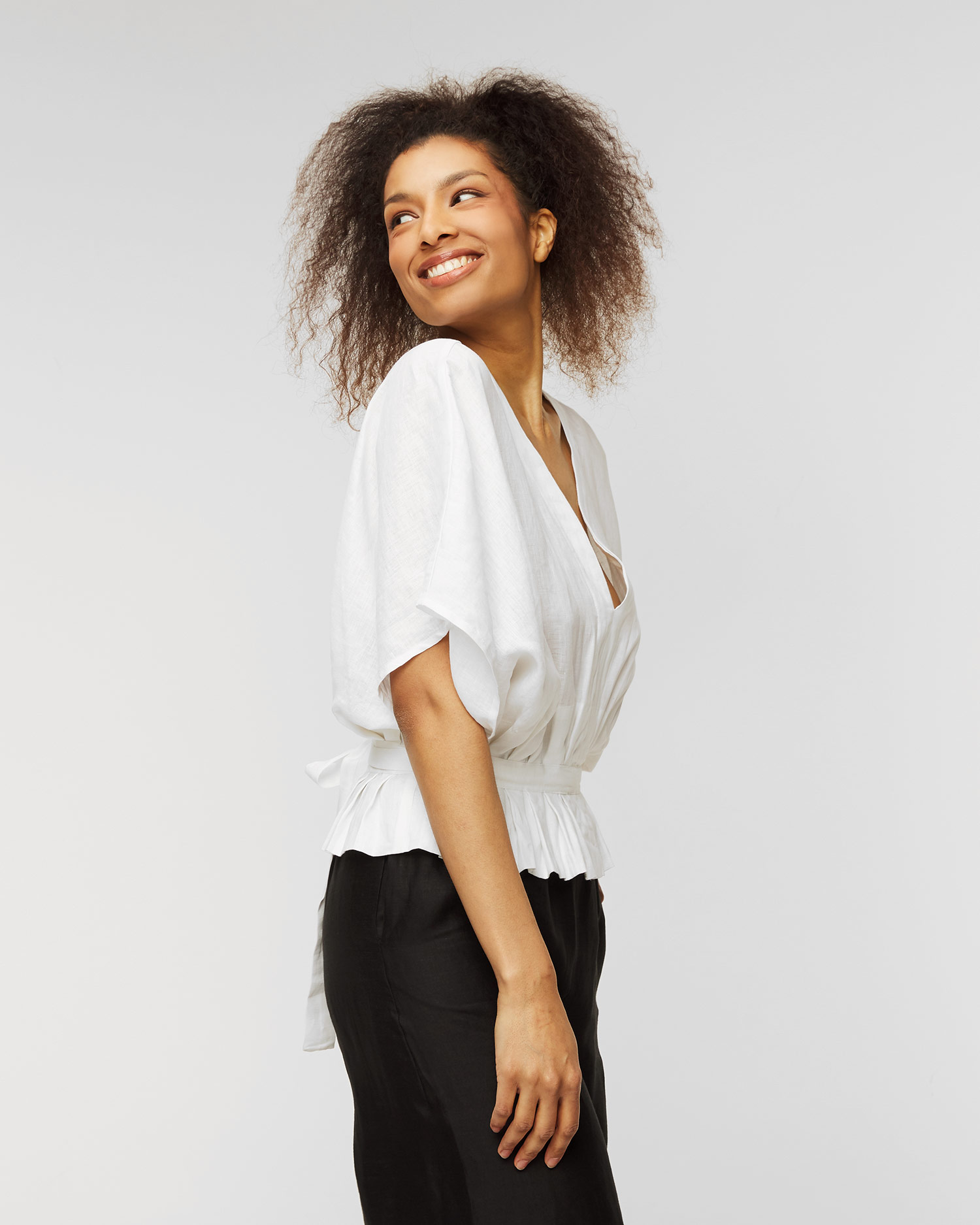 Lněná halenka Kori