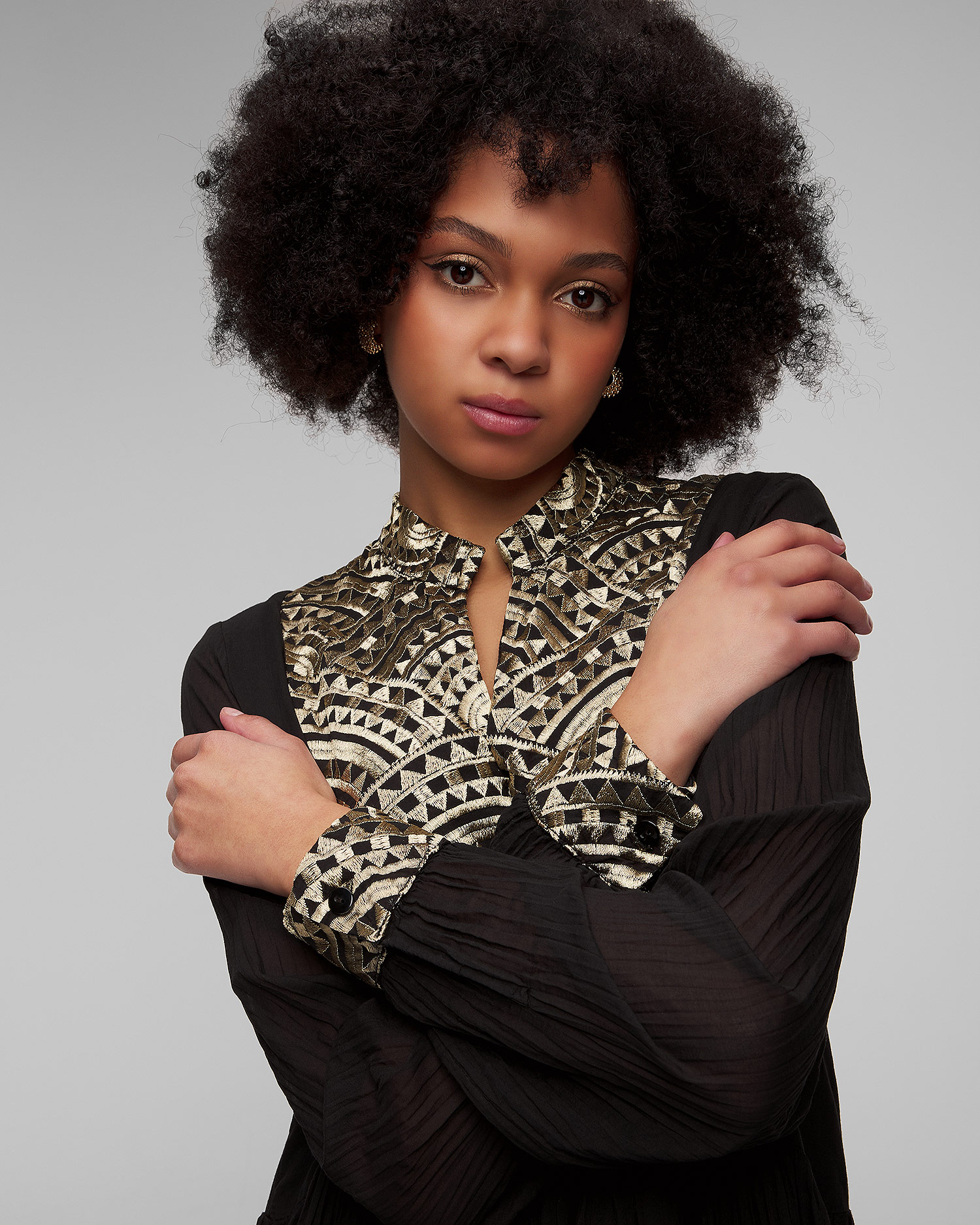 Women's black dress Kori