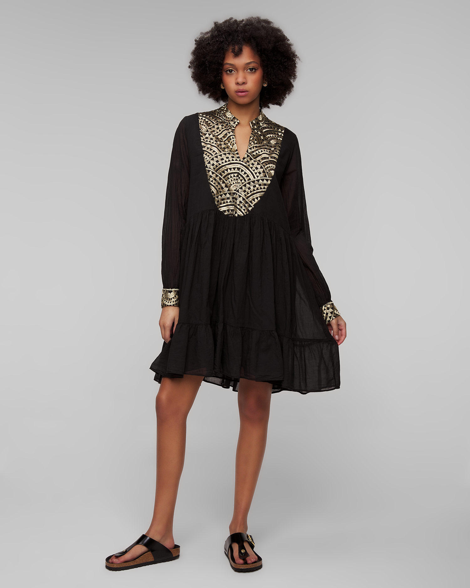 Robe noire pour femmes Kori