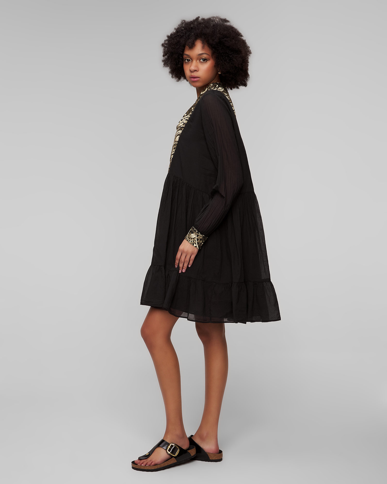 Robe noire pour femmes Kori