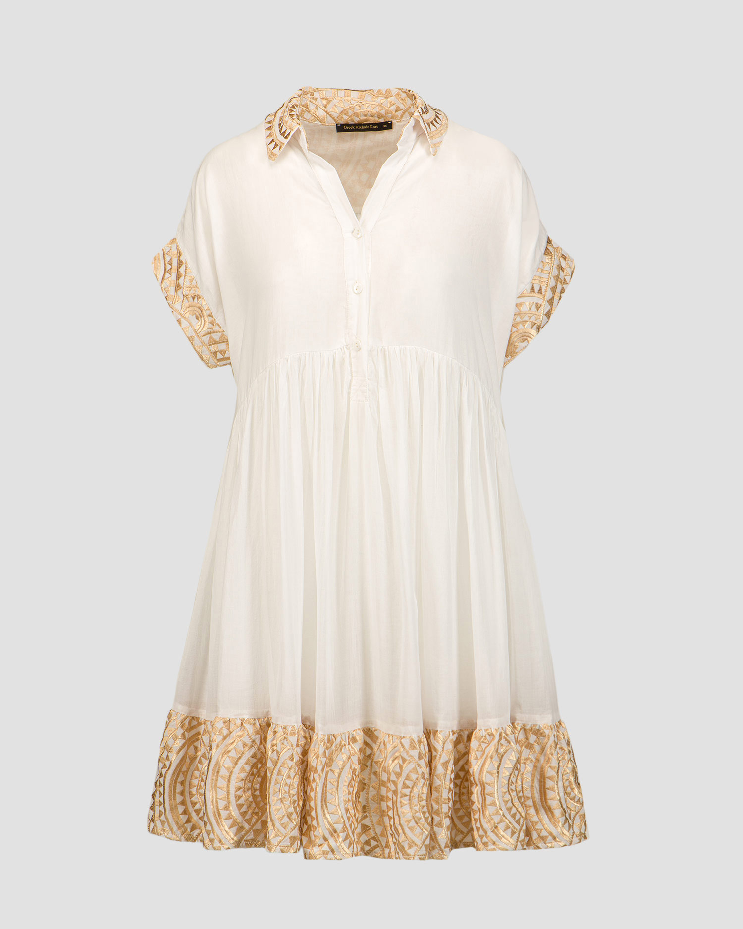 Rochie albă pentru femei Kori