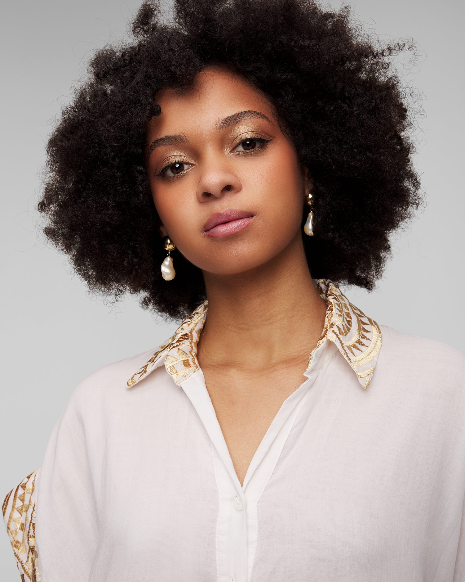 Biała sukienka damska Kori