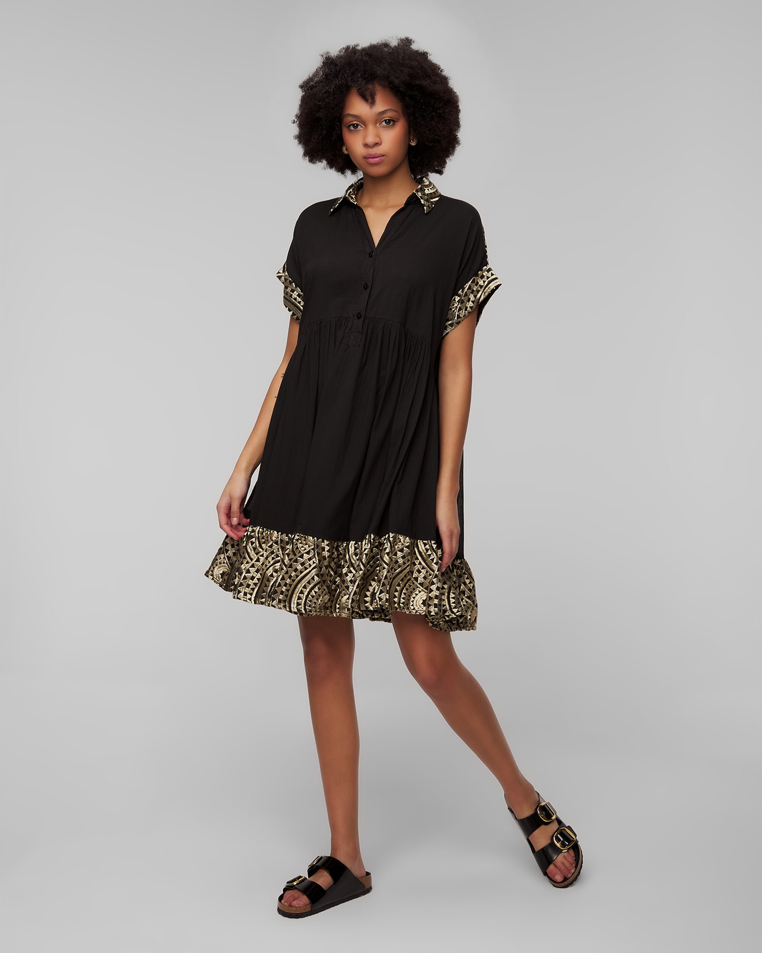 Robe noire pour femmes Kori