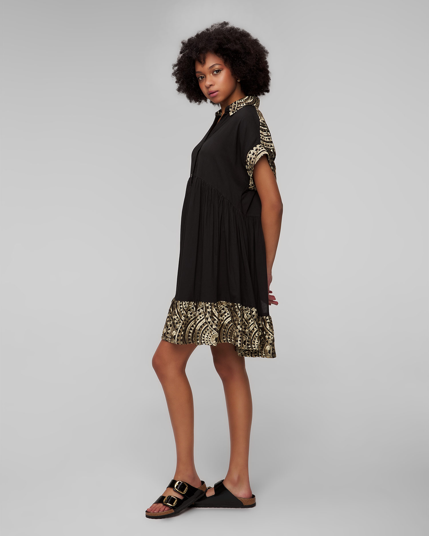 Robe noire pour femmes Kori