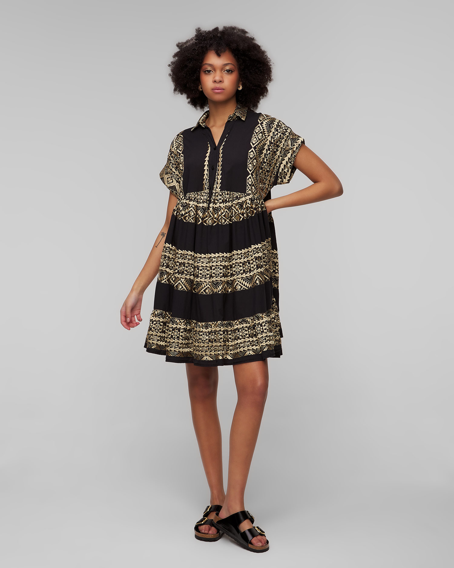 Robe noire pour femmes Kori