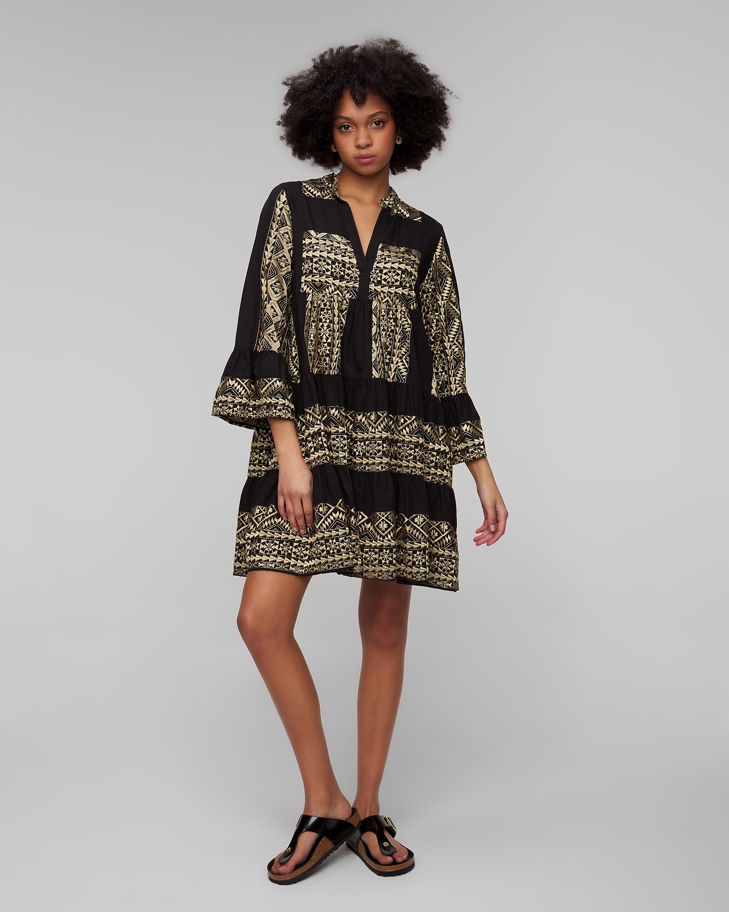 Robe noire pour femmes Kori