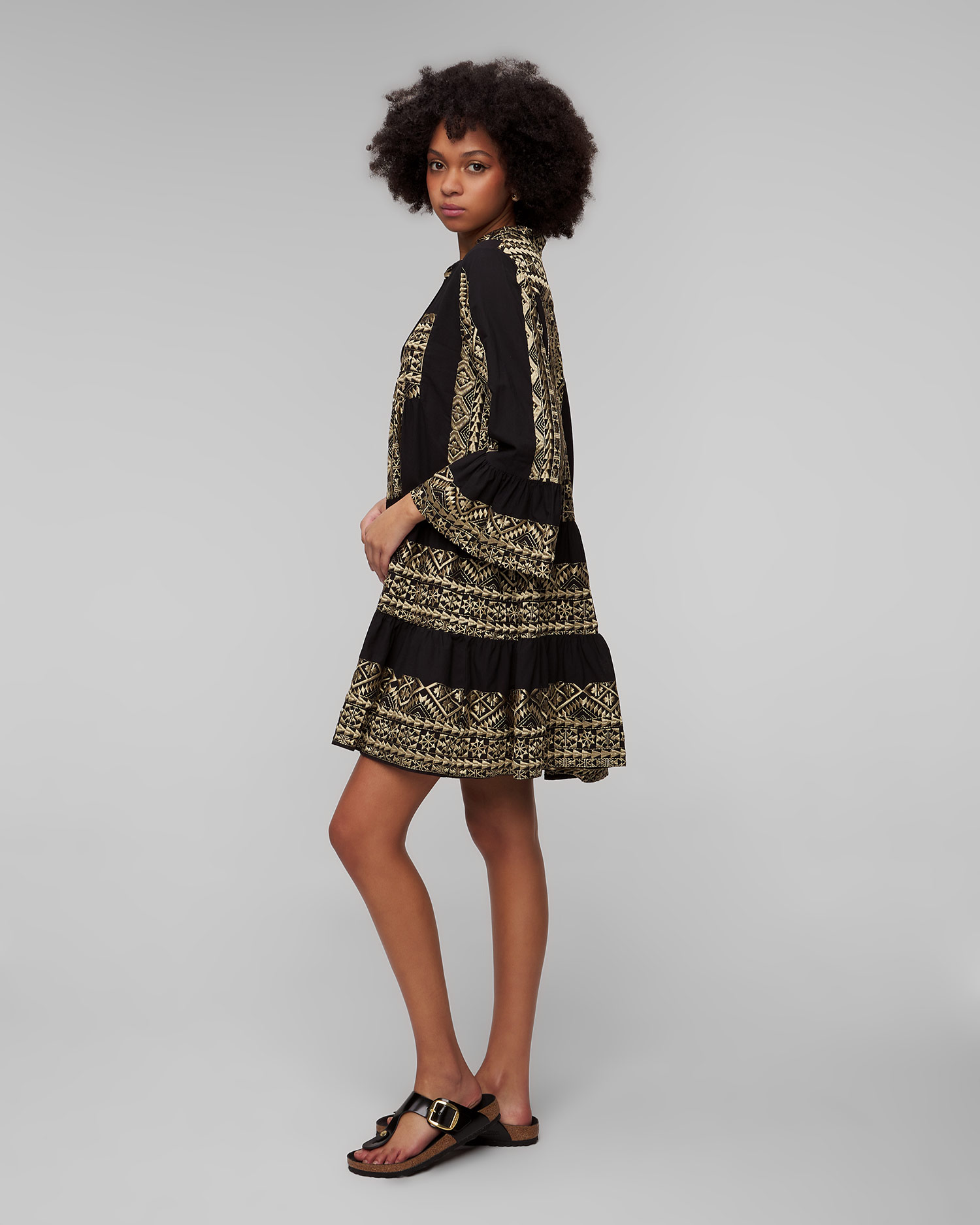 Robe noire pour femmes Kori