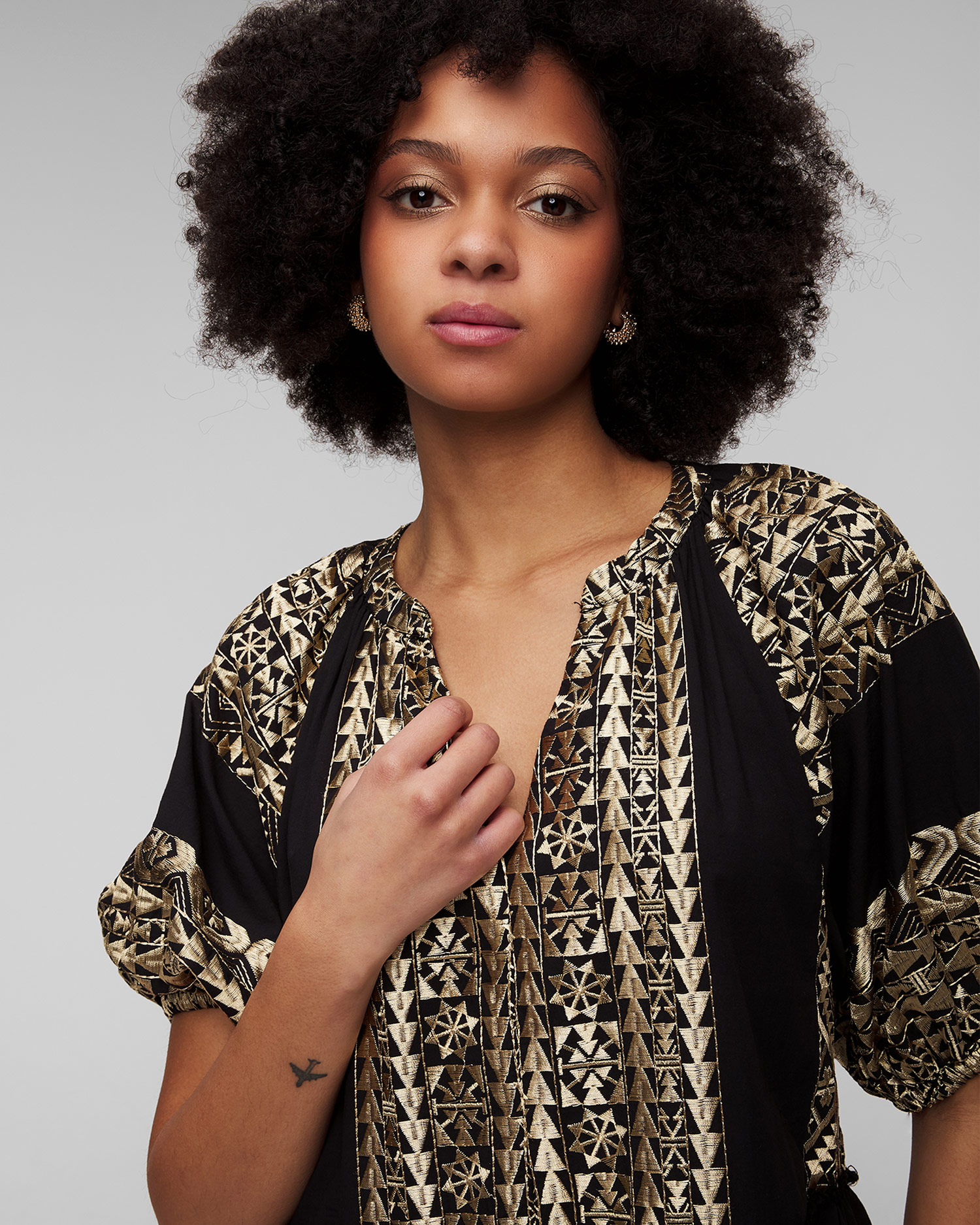 Robe noire pour femmes Kori