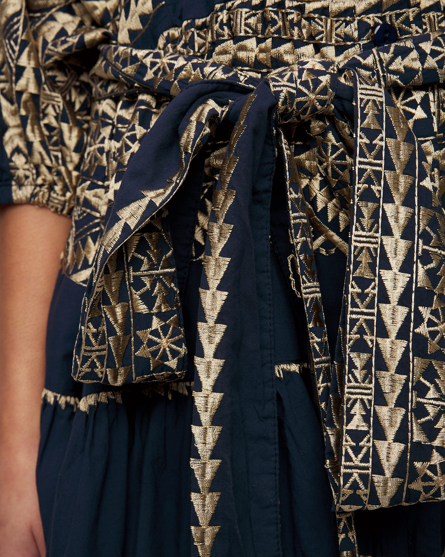 Granatowa sukienka damska Kori