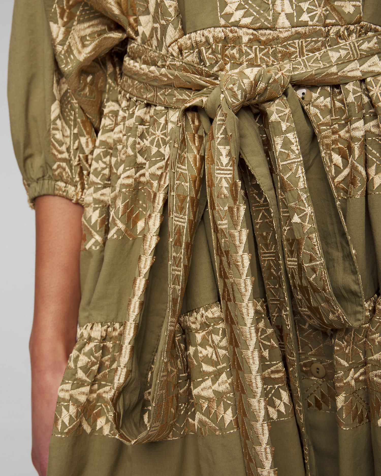 Zielona sukienka damska Kori