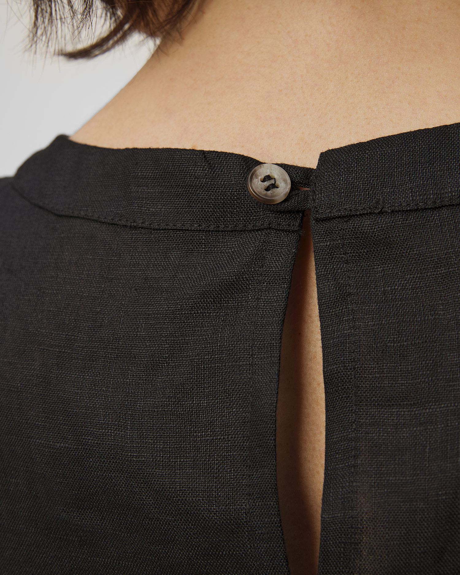Kori Leinentop für Damen in Schwarz