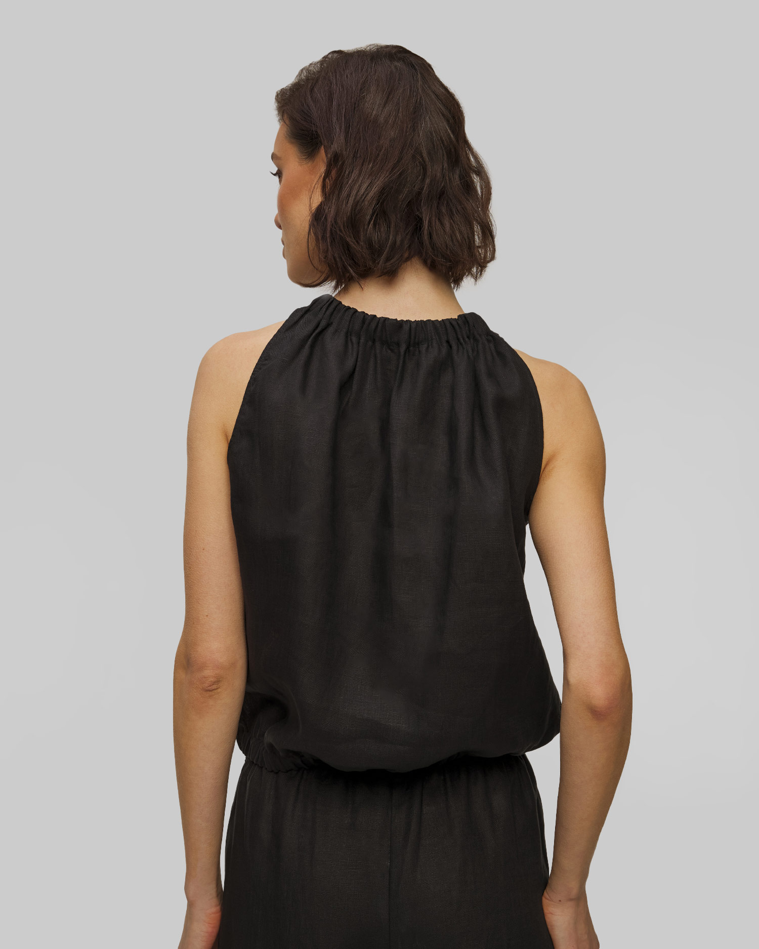 Kori Leinentop für Damen in Schwarz