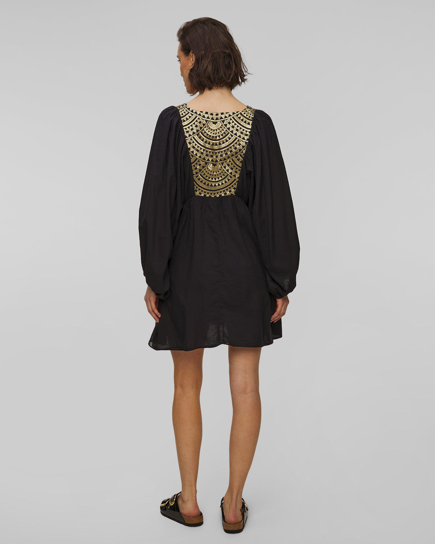 Czarna sukienka damska Kori