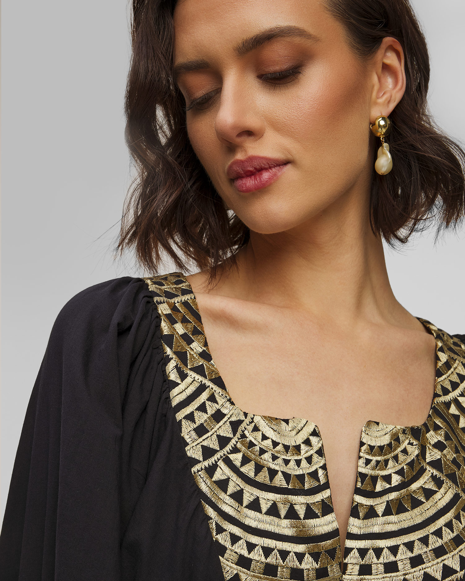 Robe noire pour femmes Kori