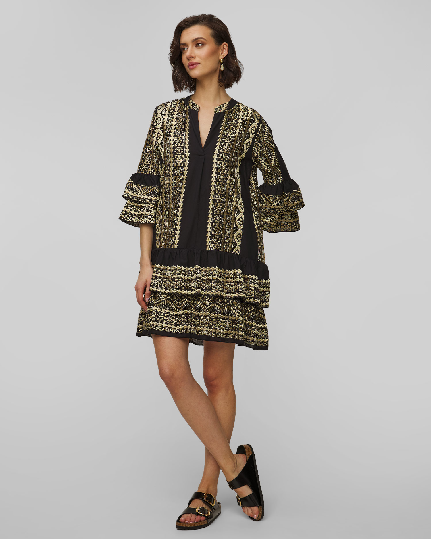 Rochie neagră pentru femei Kori