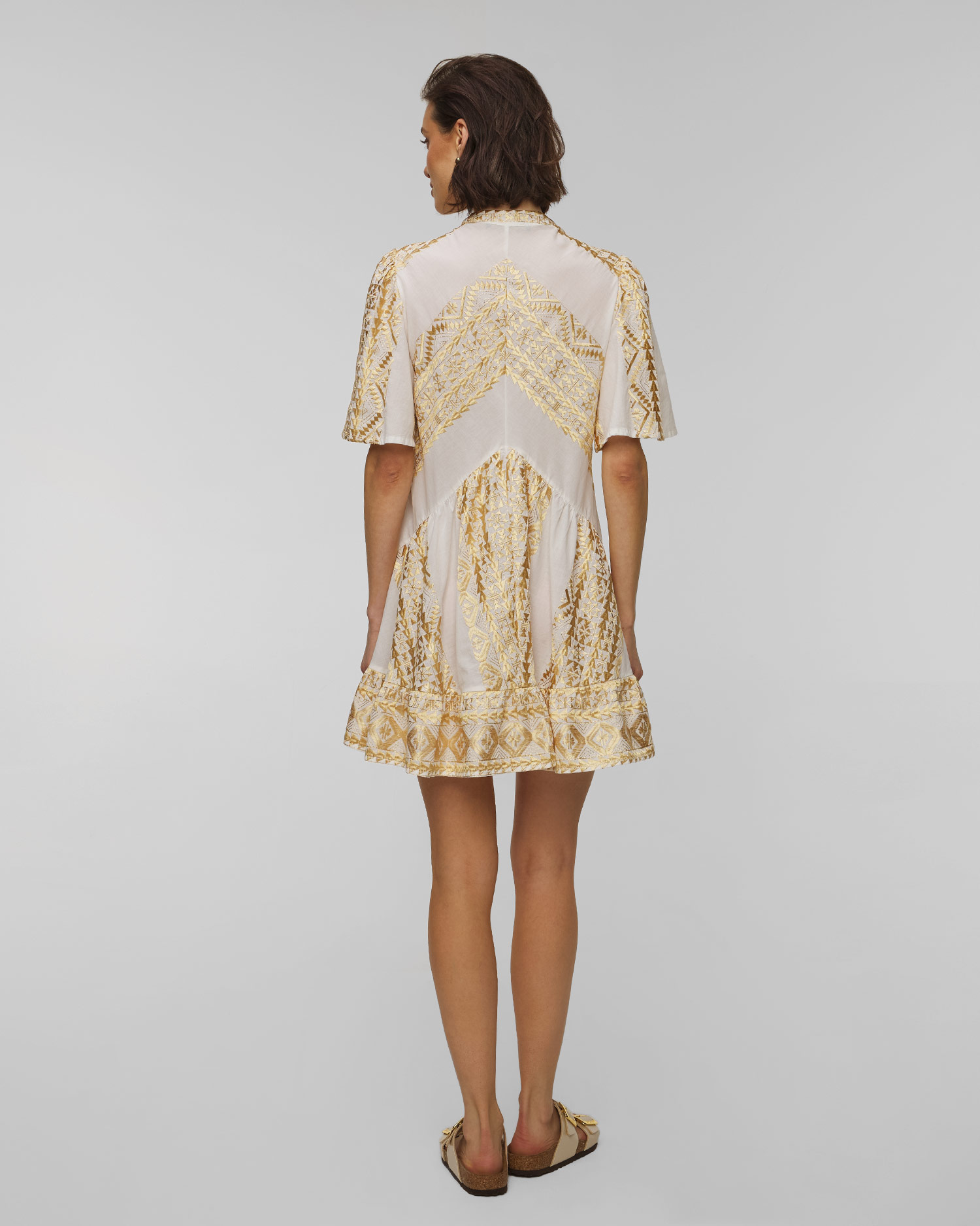 Biała sukienka damska Kori