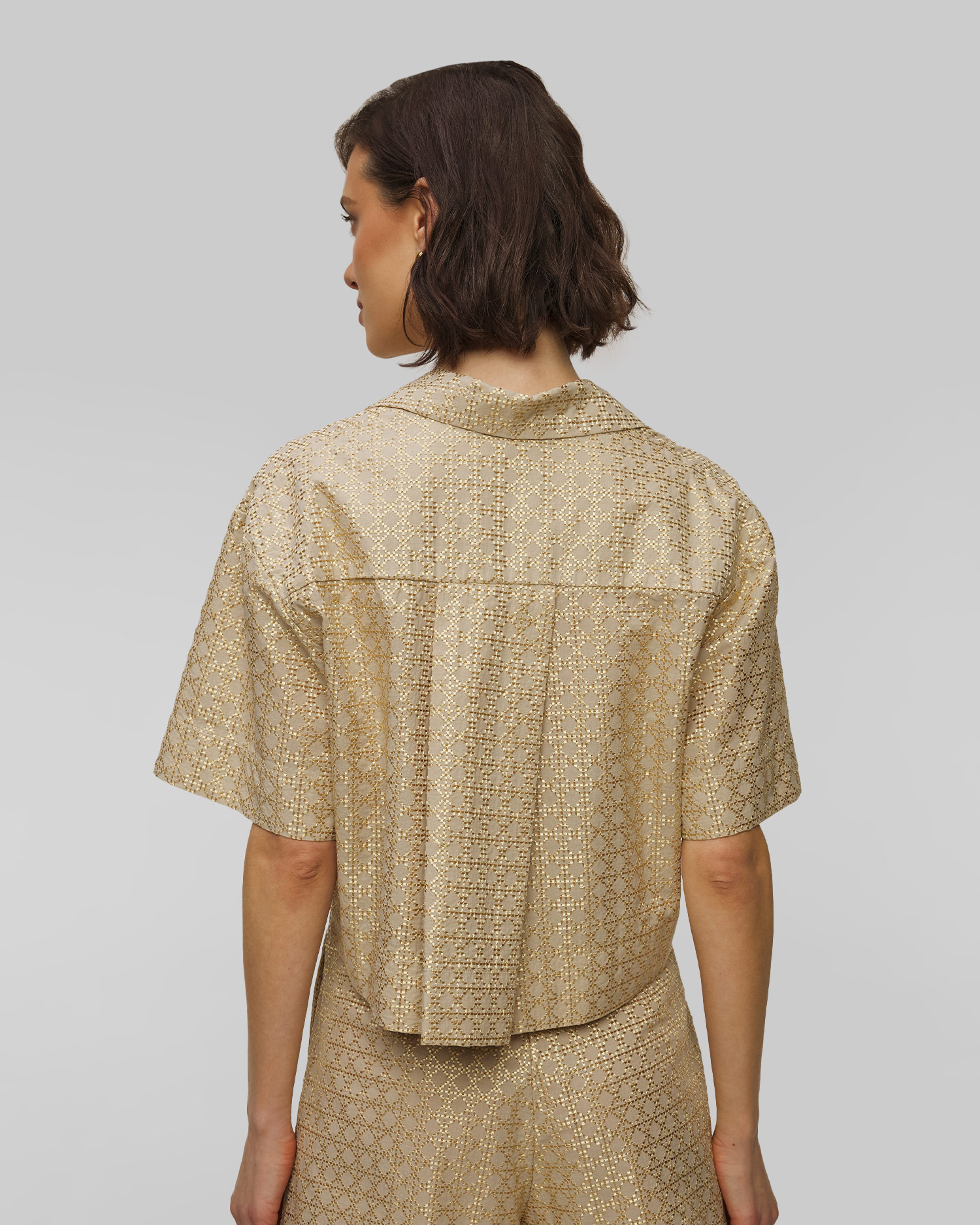 Beżowa koszula damska Kori