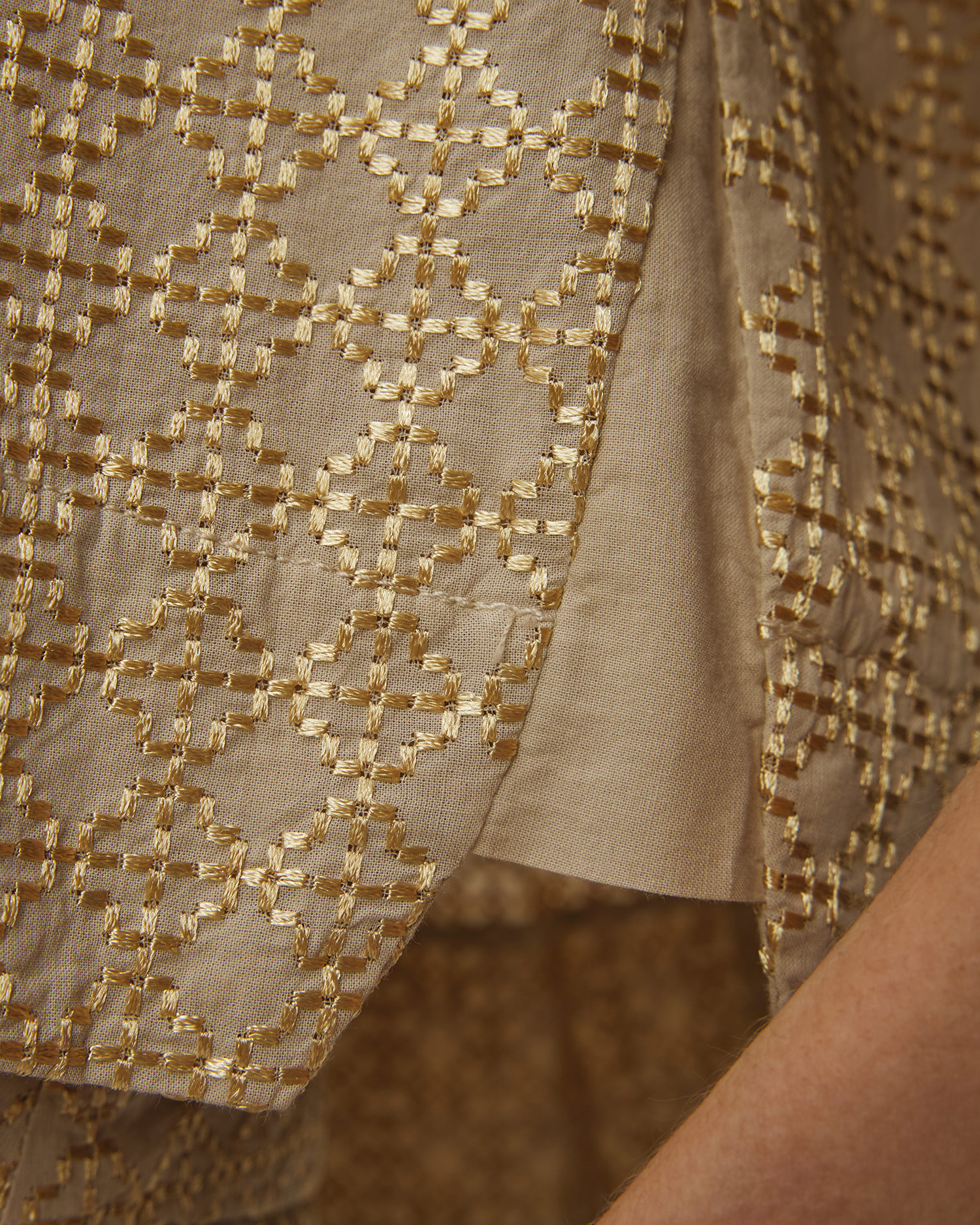 Chemise beige pour femmes Kori