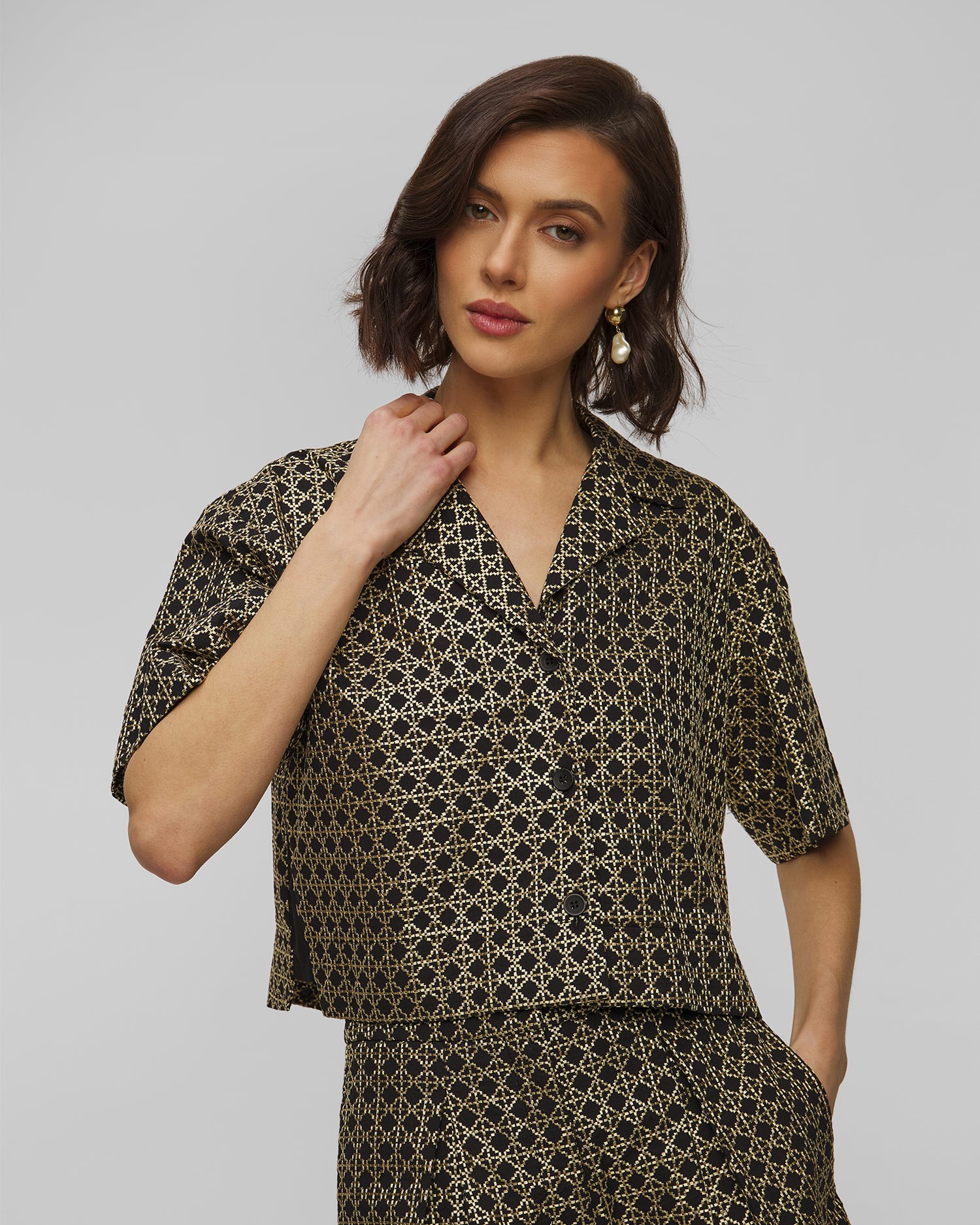 Czarna koszula damska Kori