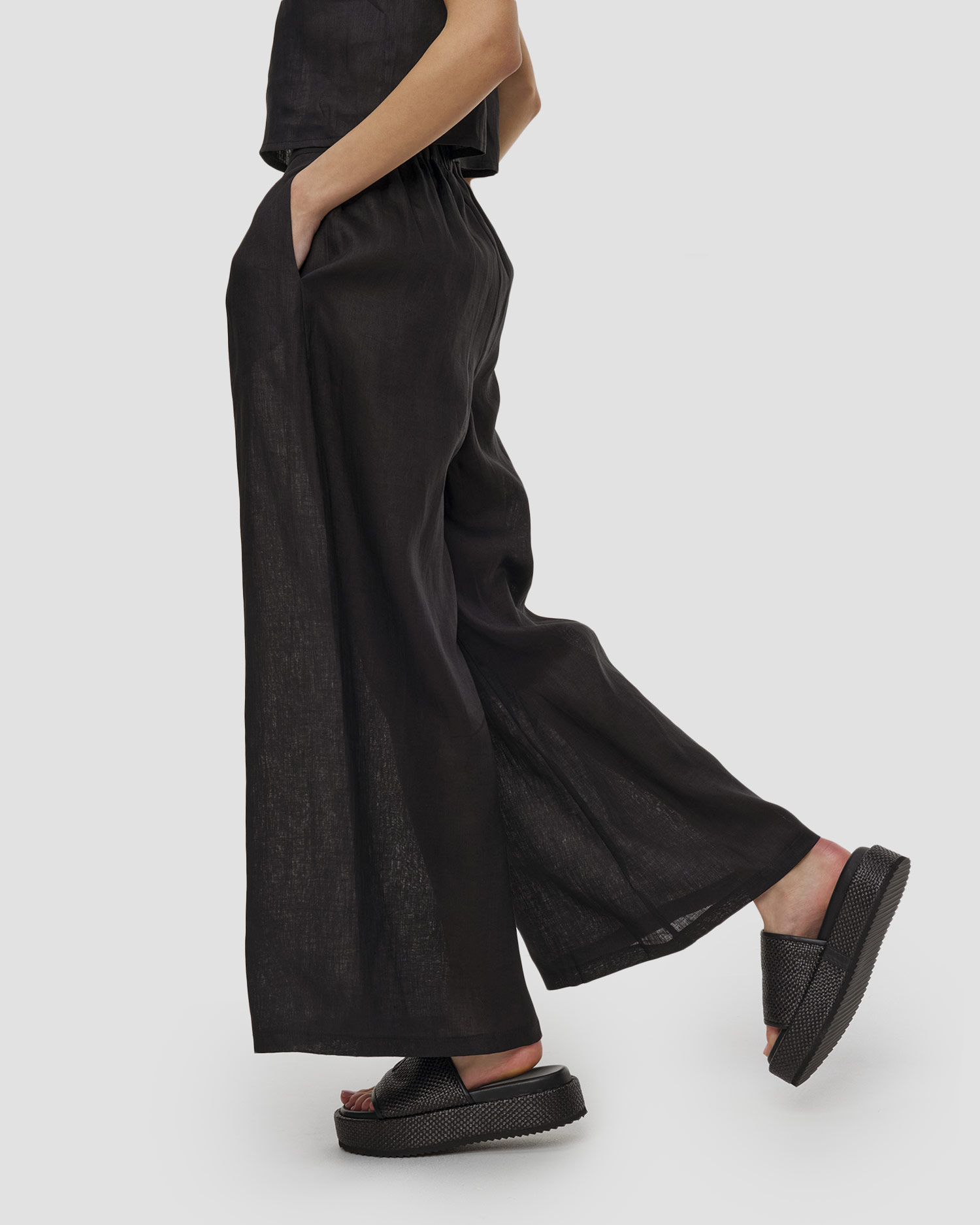 Pantalon en lin pour femmes Kori