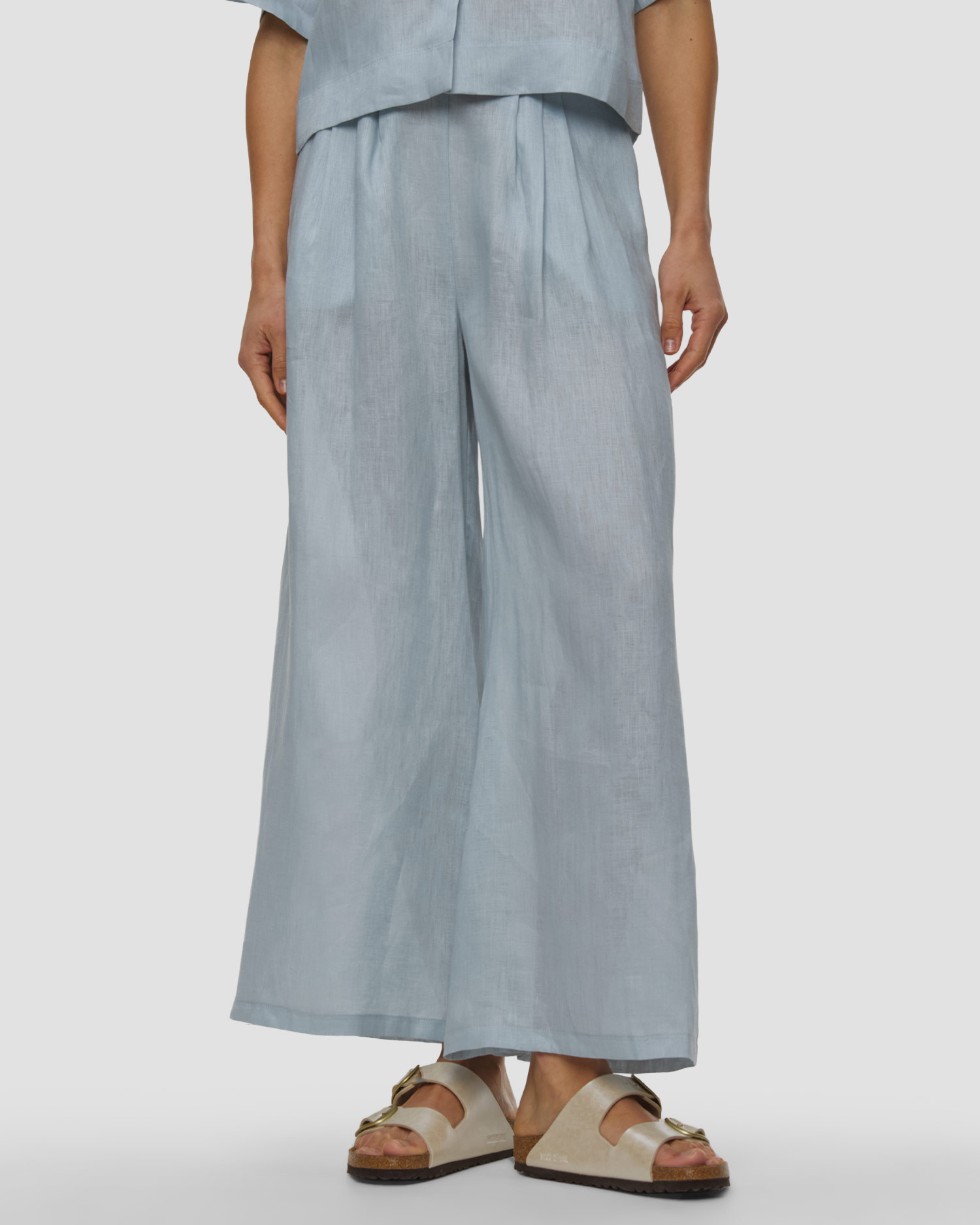 Pantaloni in lino da donna Kori