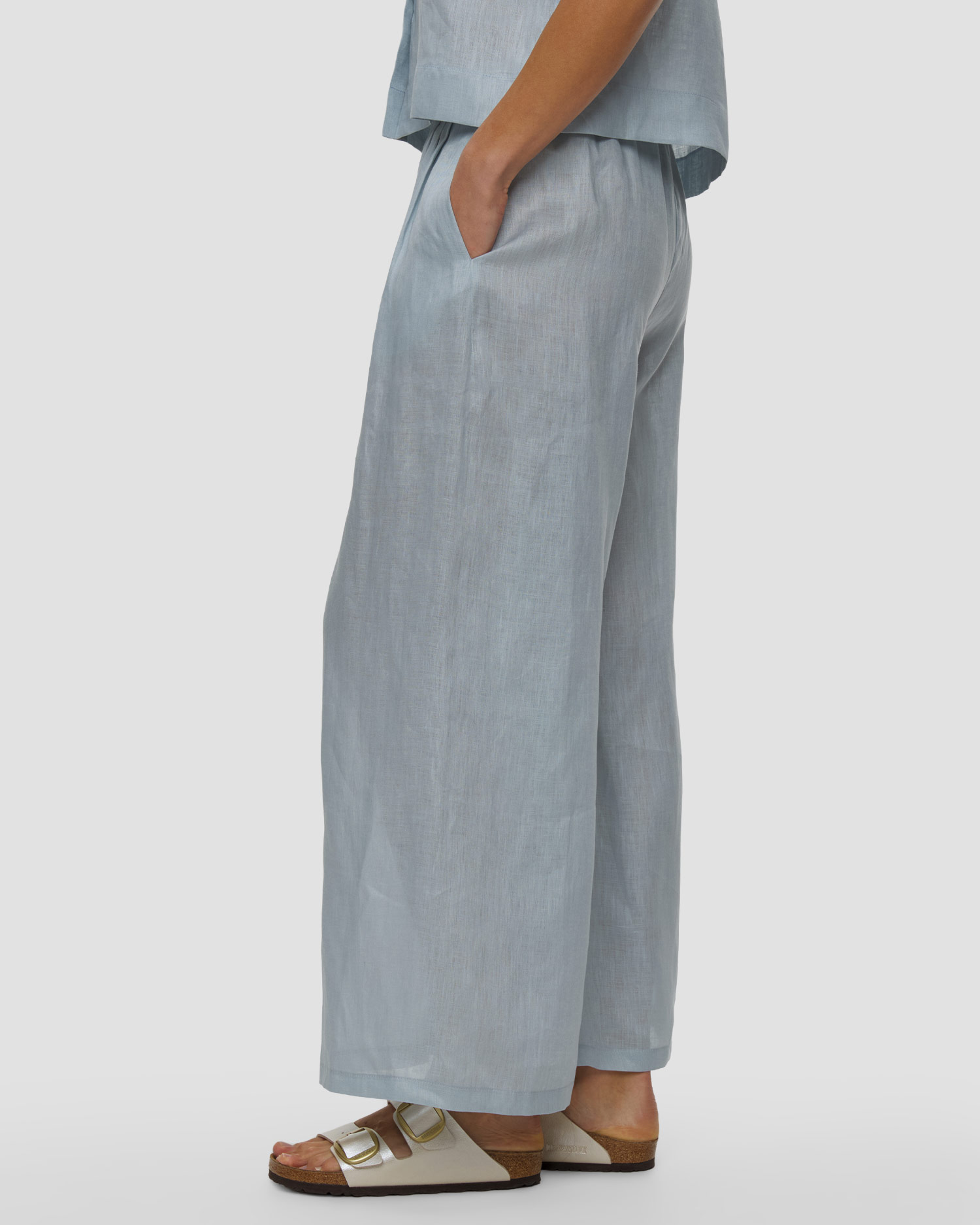 Pantaloni in lino da donna Kori