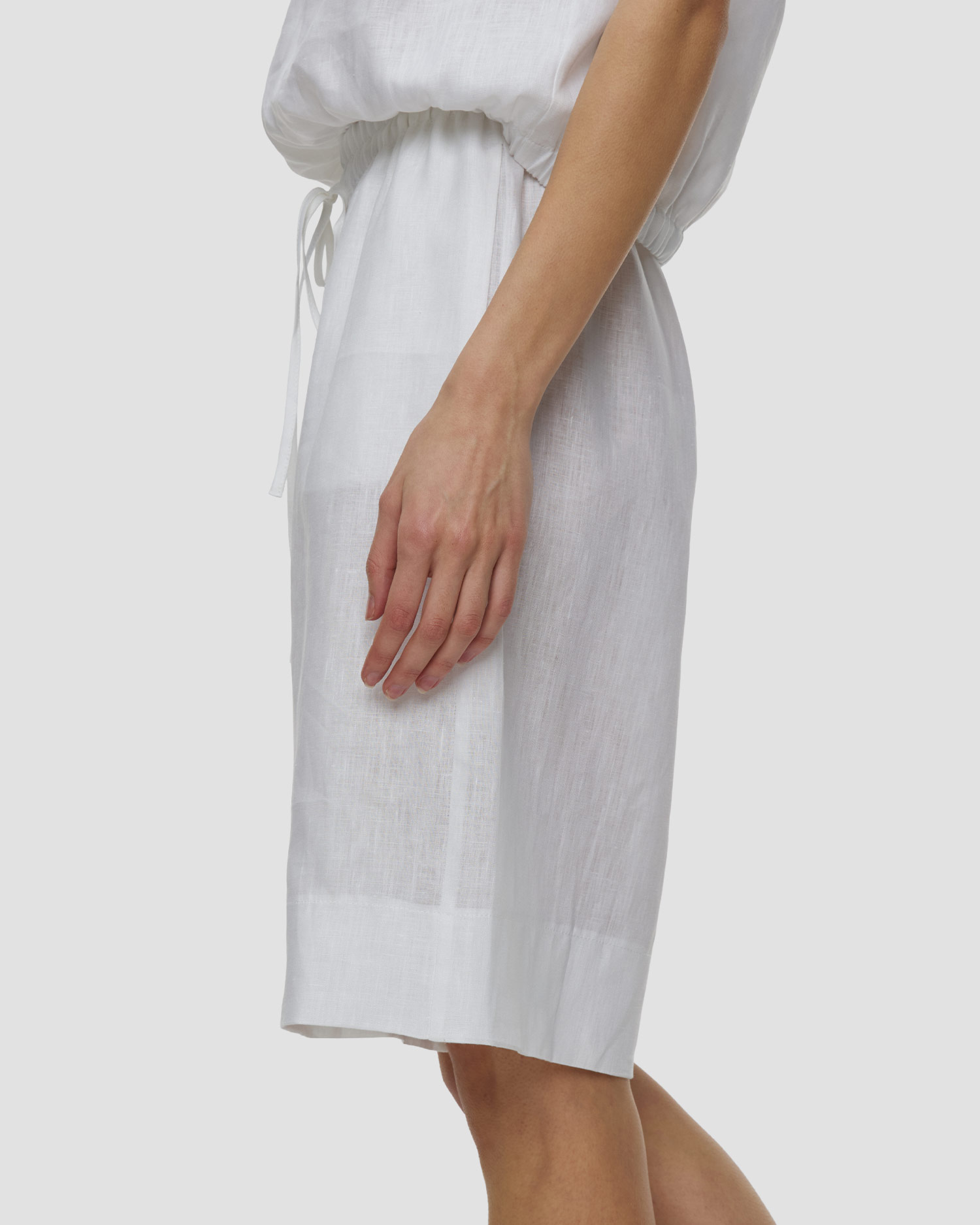 Short bermuda en lin pour femmes Kori