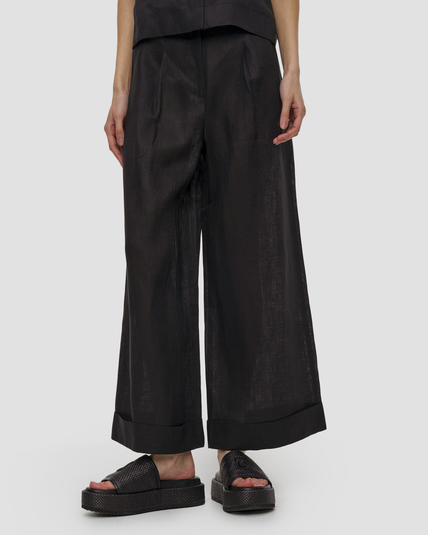 Pantalon en lin pour femmes Kori