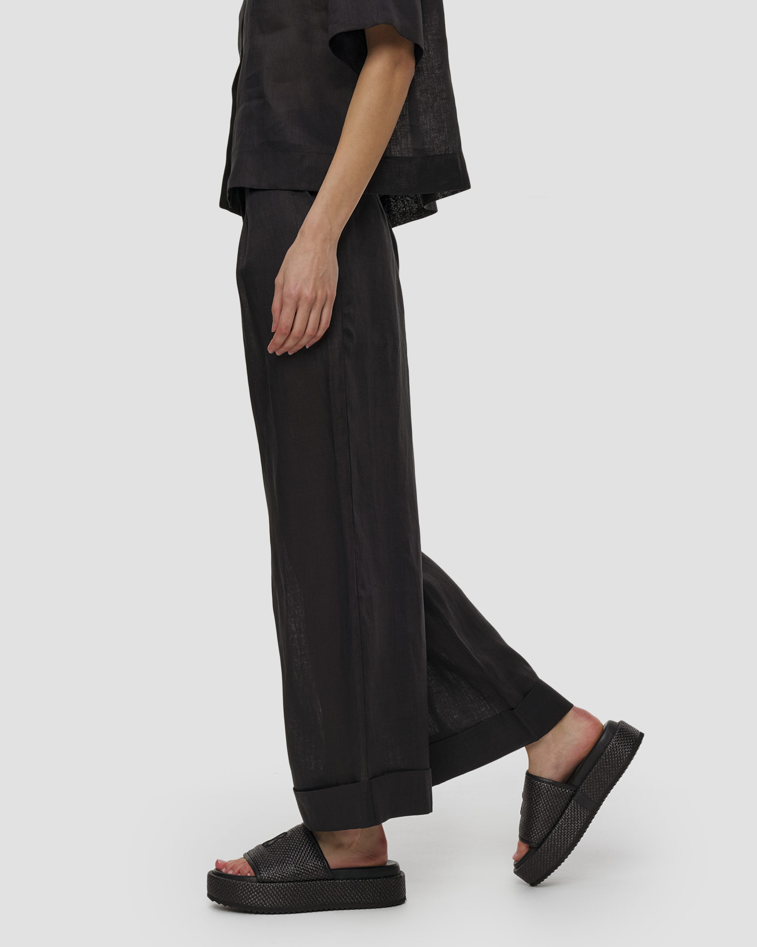 Pantalon en lin pour femmes Kori