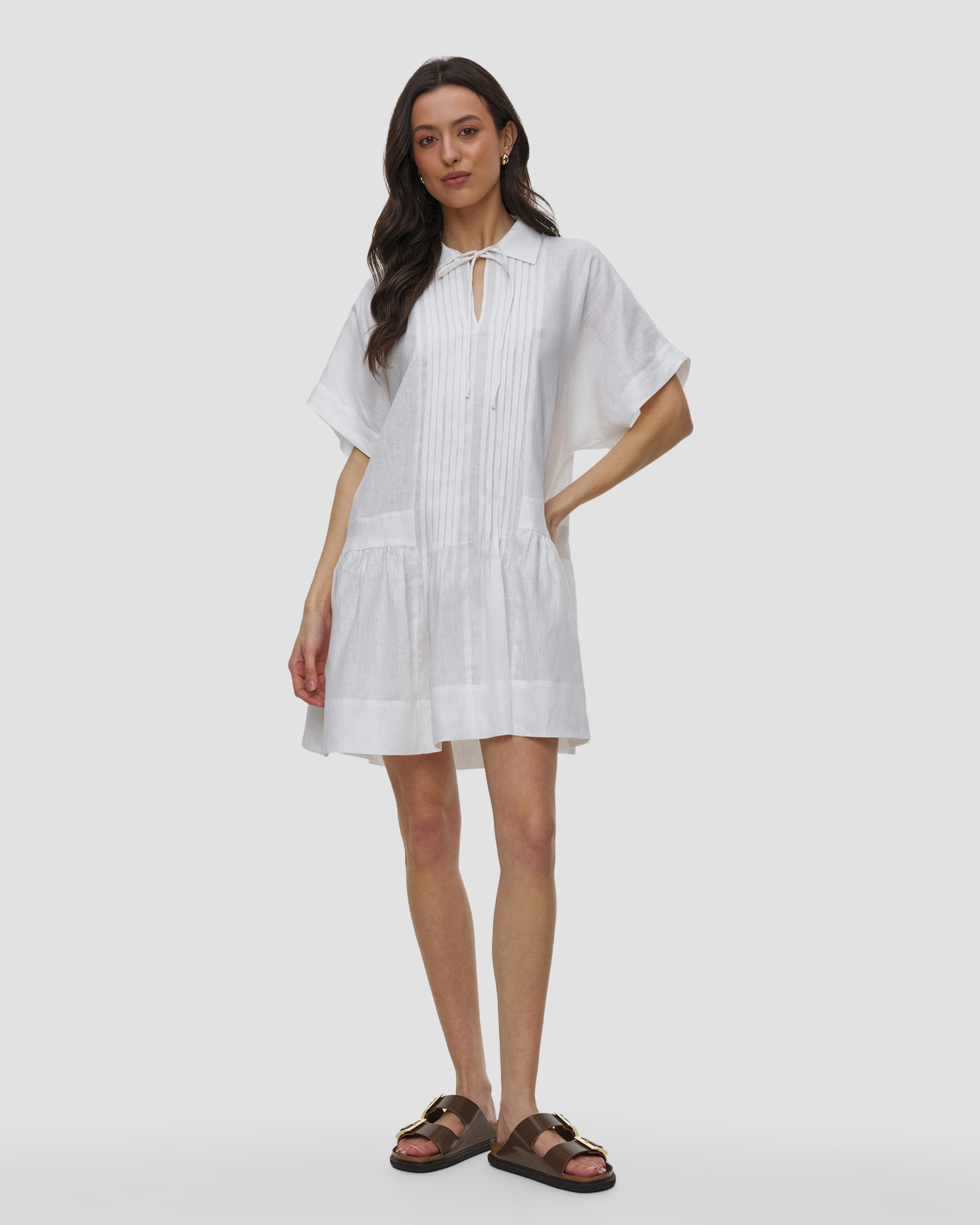 Robe en lin pour femmes Kori