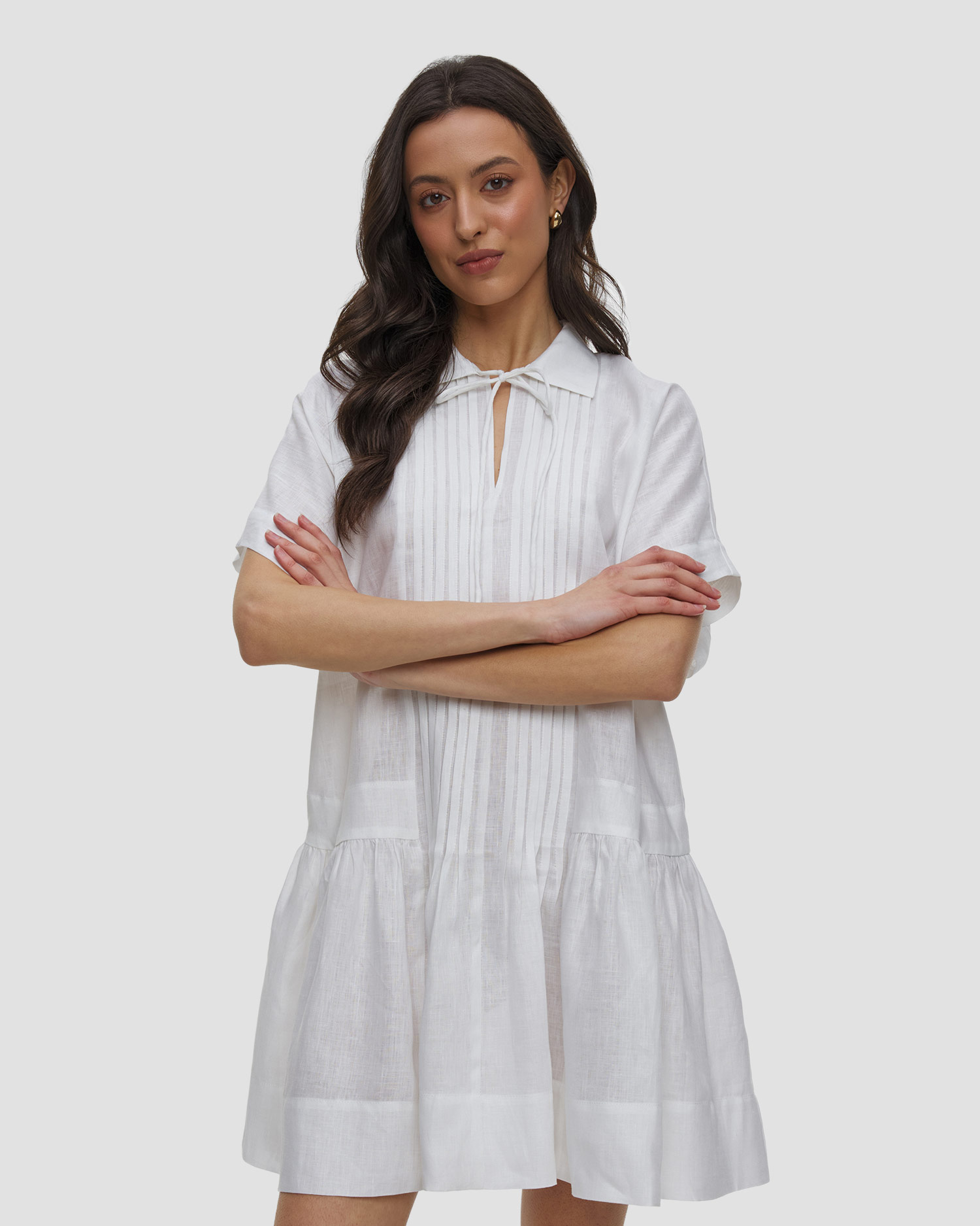 Robe en lin pour femmes Kori