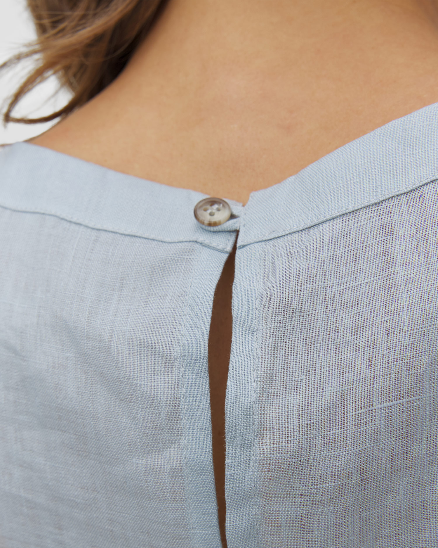 Top in lino da donna Kori