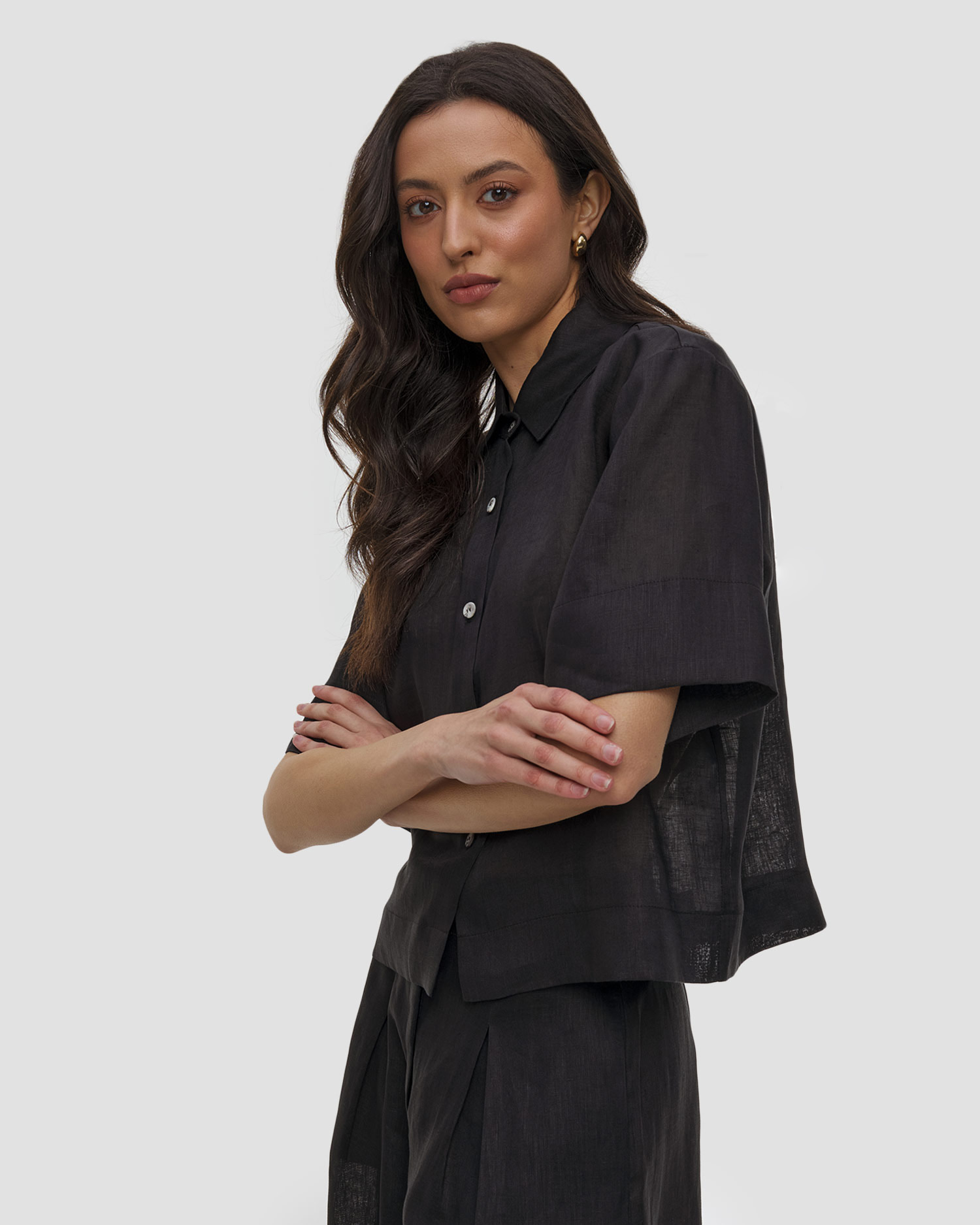 Chemise en lin pour femmes Kori