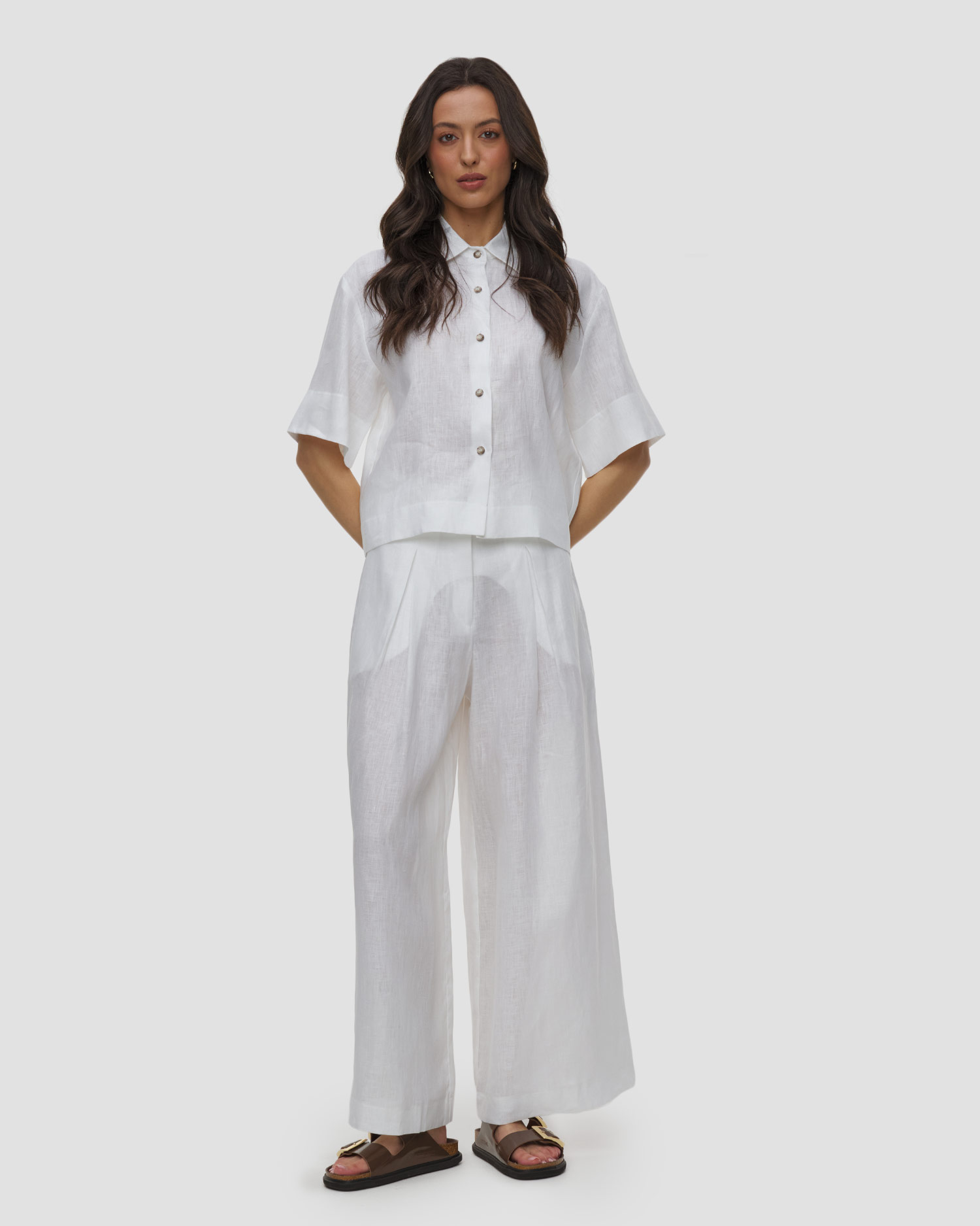 Chemise en lin pour femmes Kori