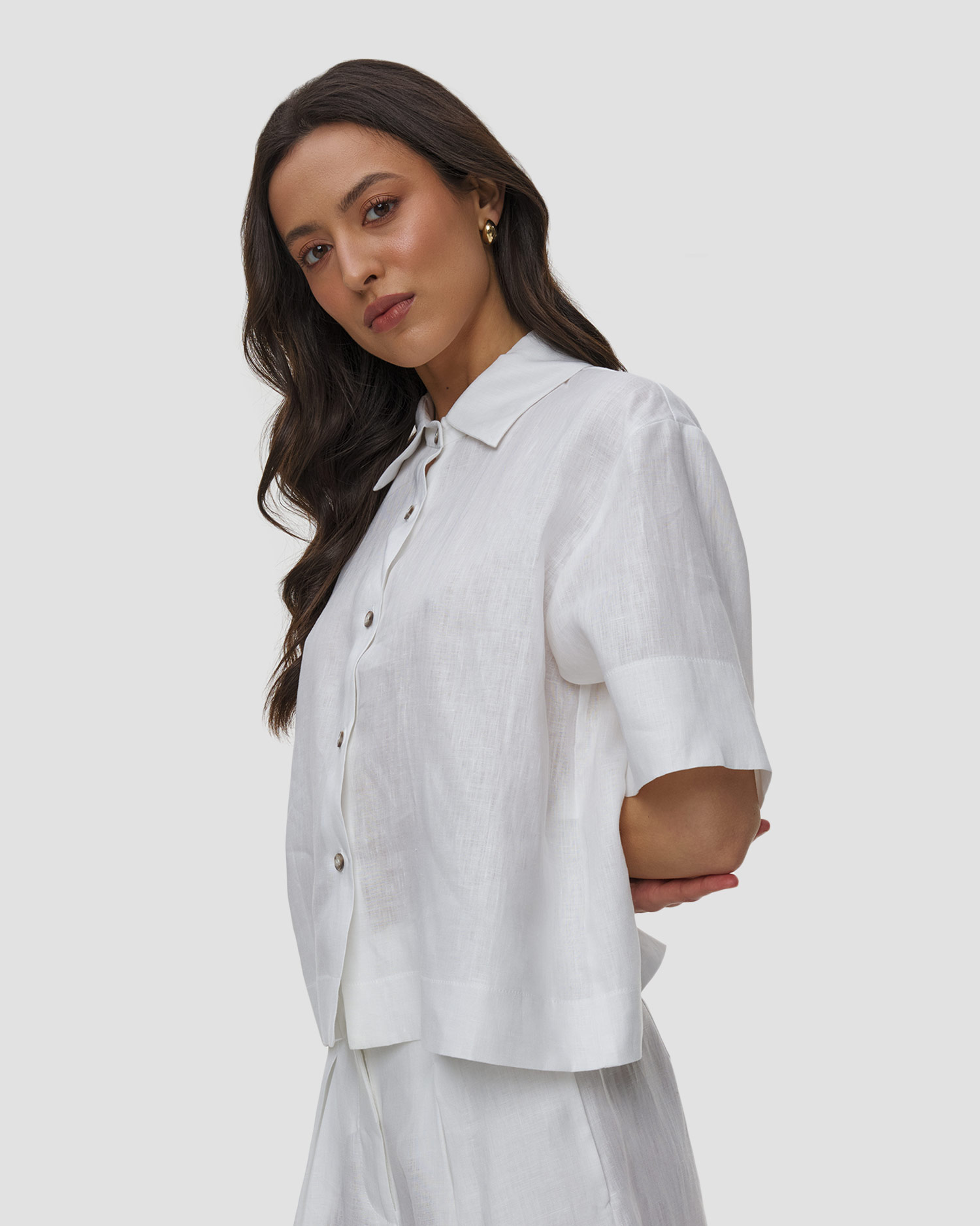 Chemise en lin pour femmes Kori