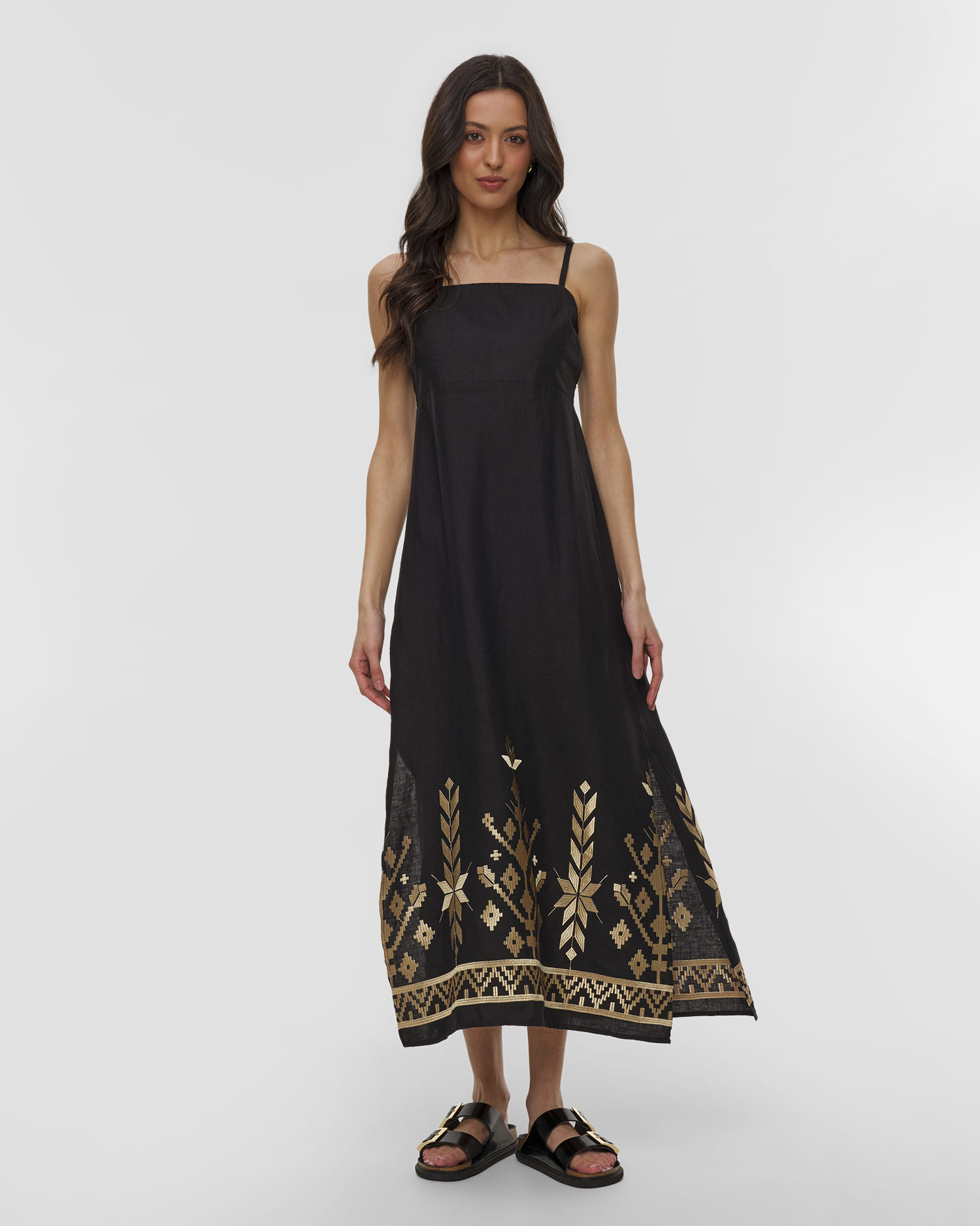Robe en lin pour femmes Kori