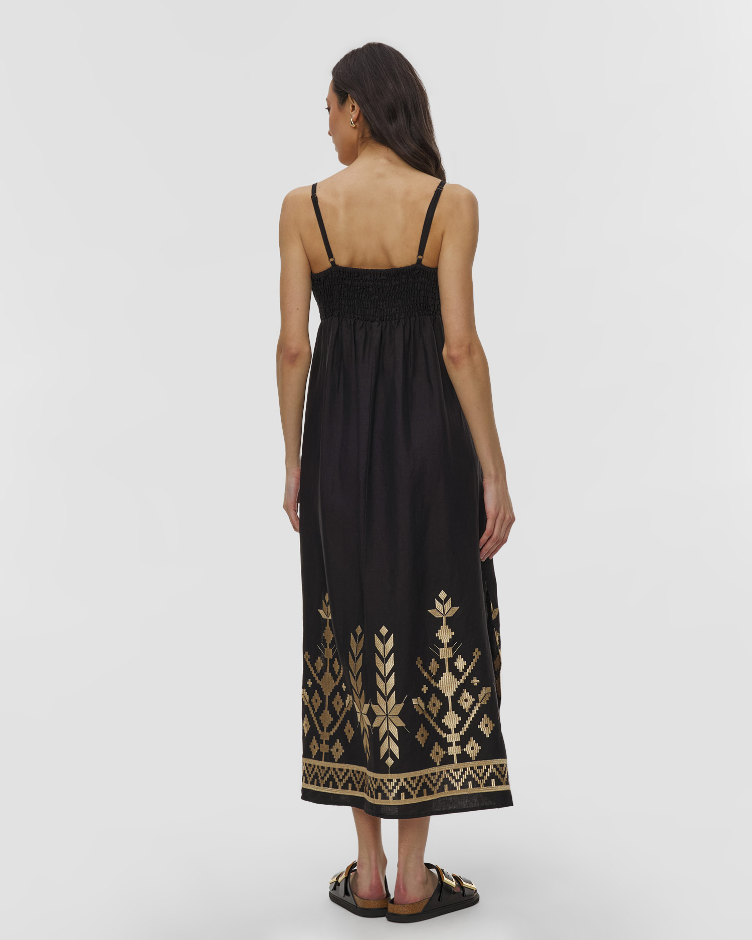 Robe en lin pour femmes Kori