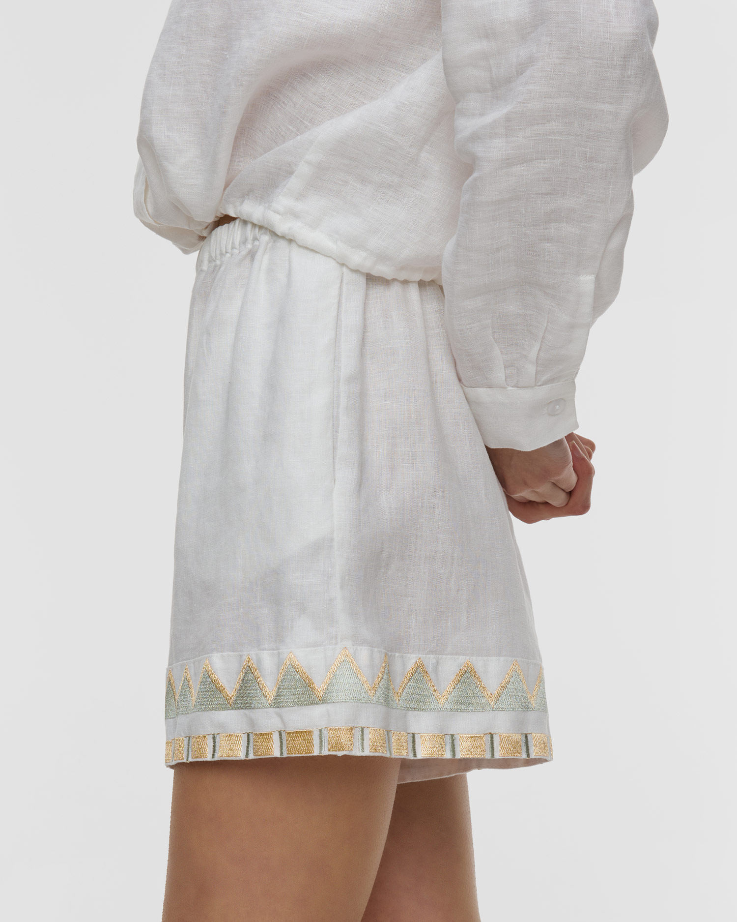 Short en lin pour femmes Kori