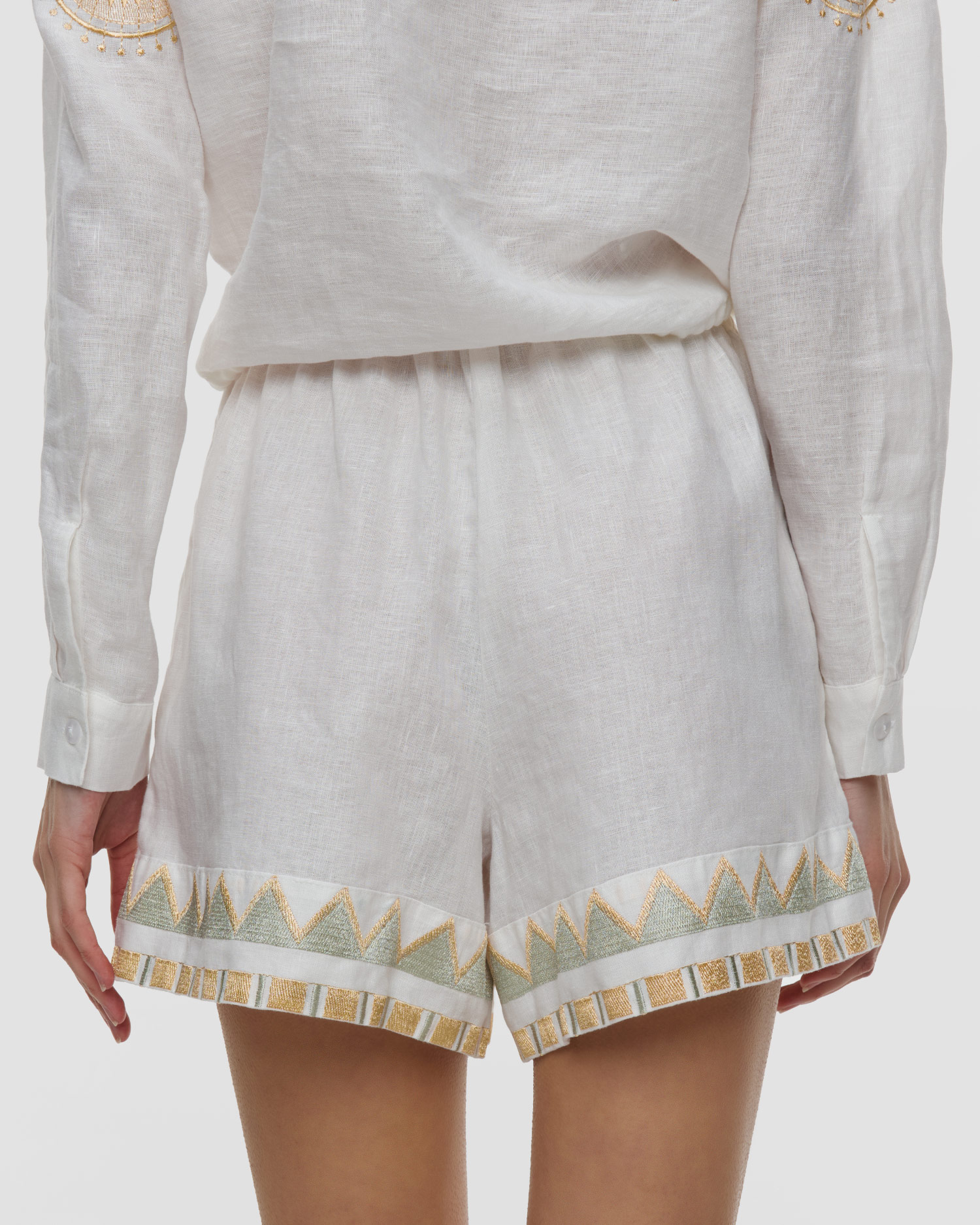 Short en lin pour femmes Kori