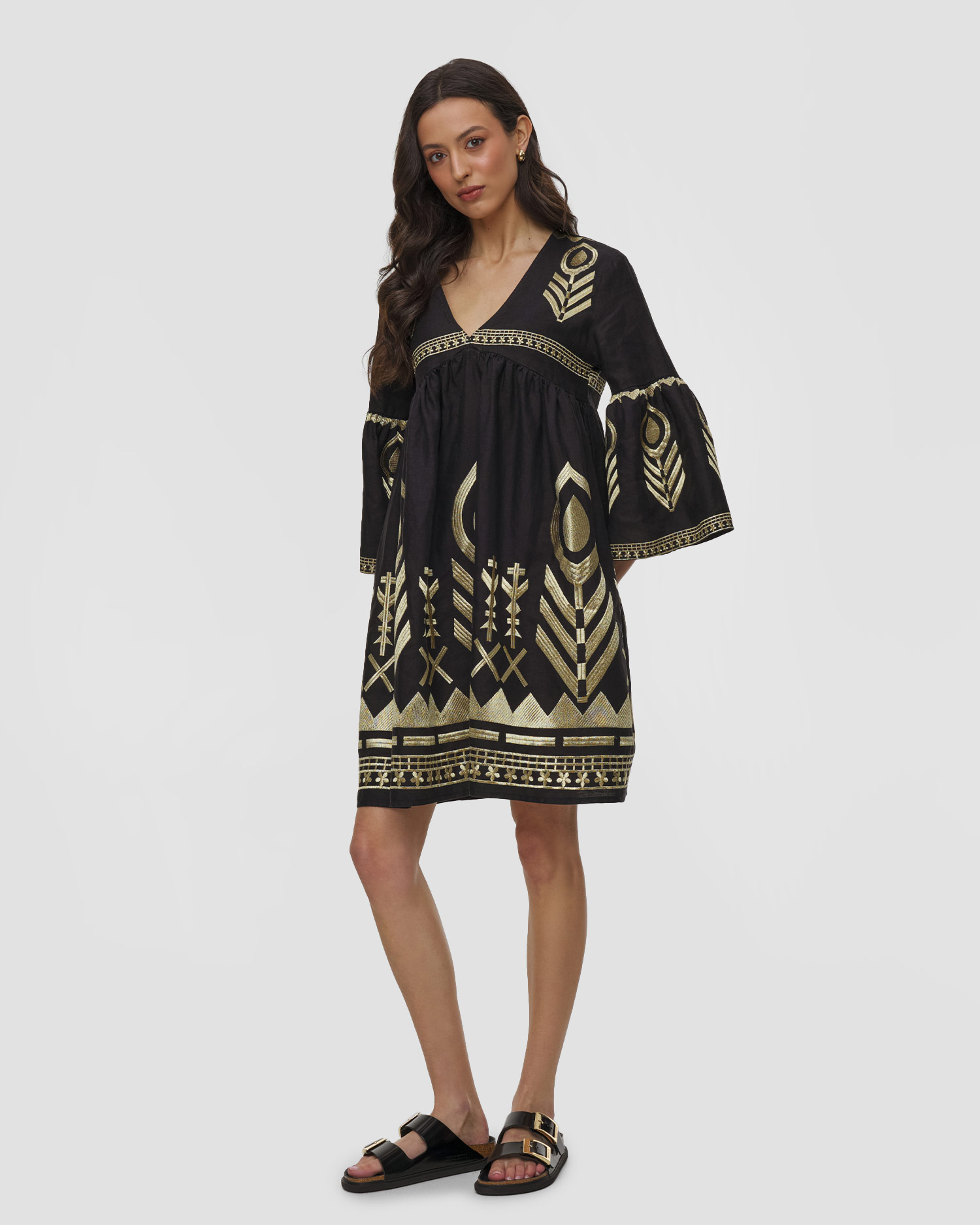 Robe en lin pour femmes Kori