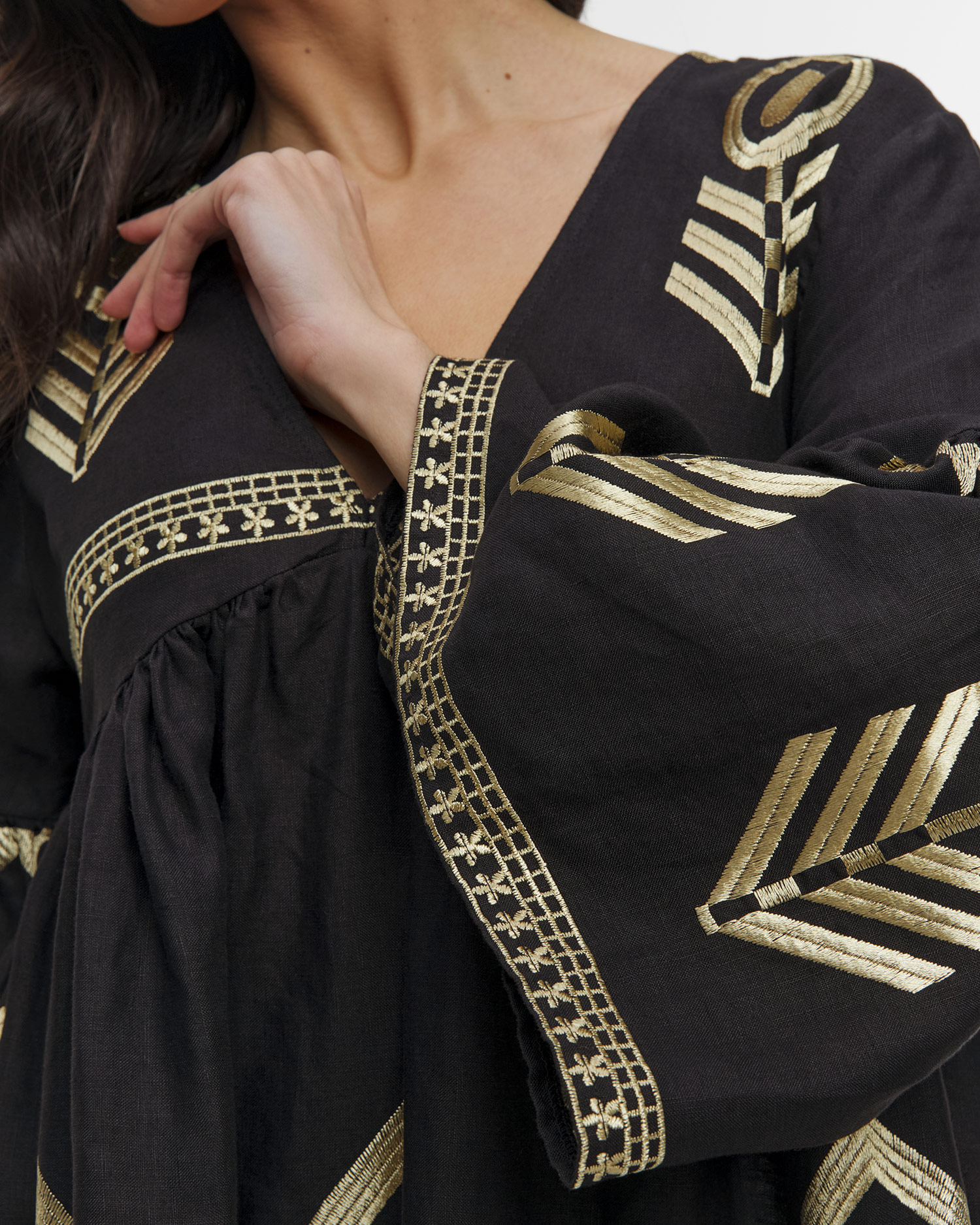 Robe en lin pour femmes Kori