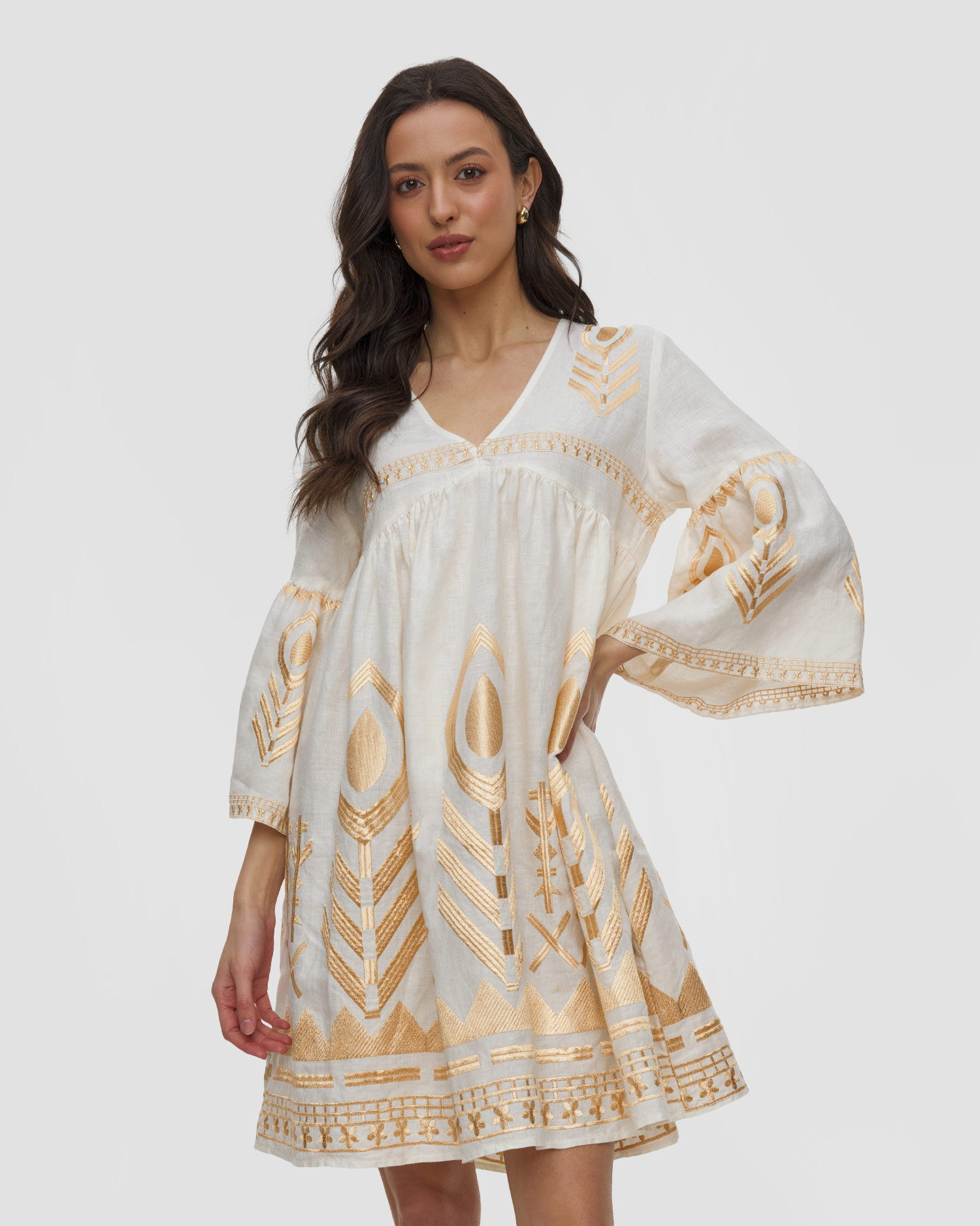 Robe en lin pour femmes Kori