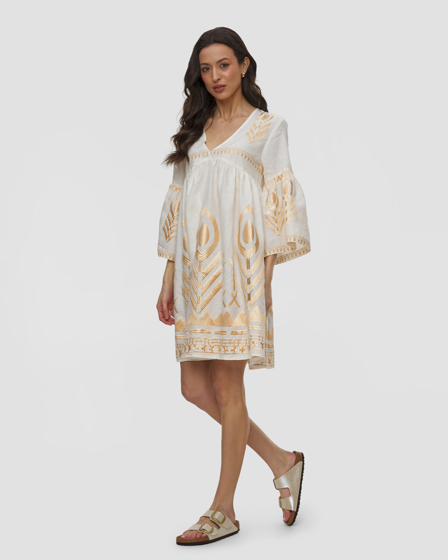 Robe en lin pour femmes Kori