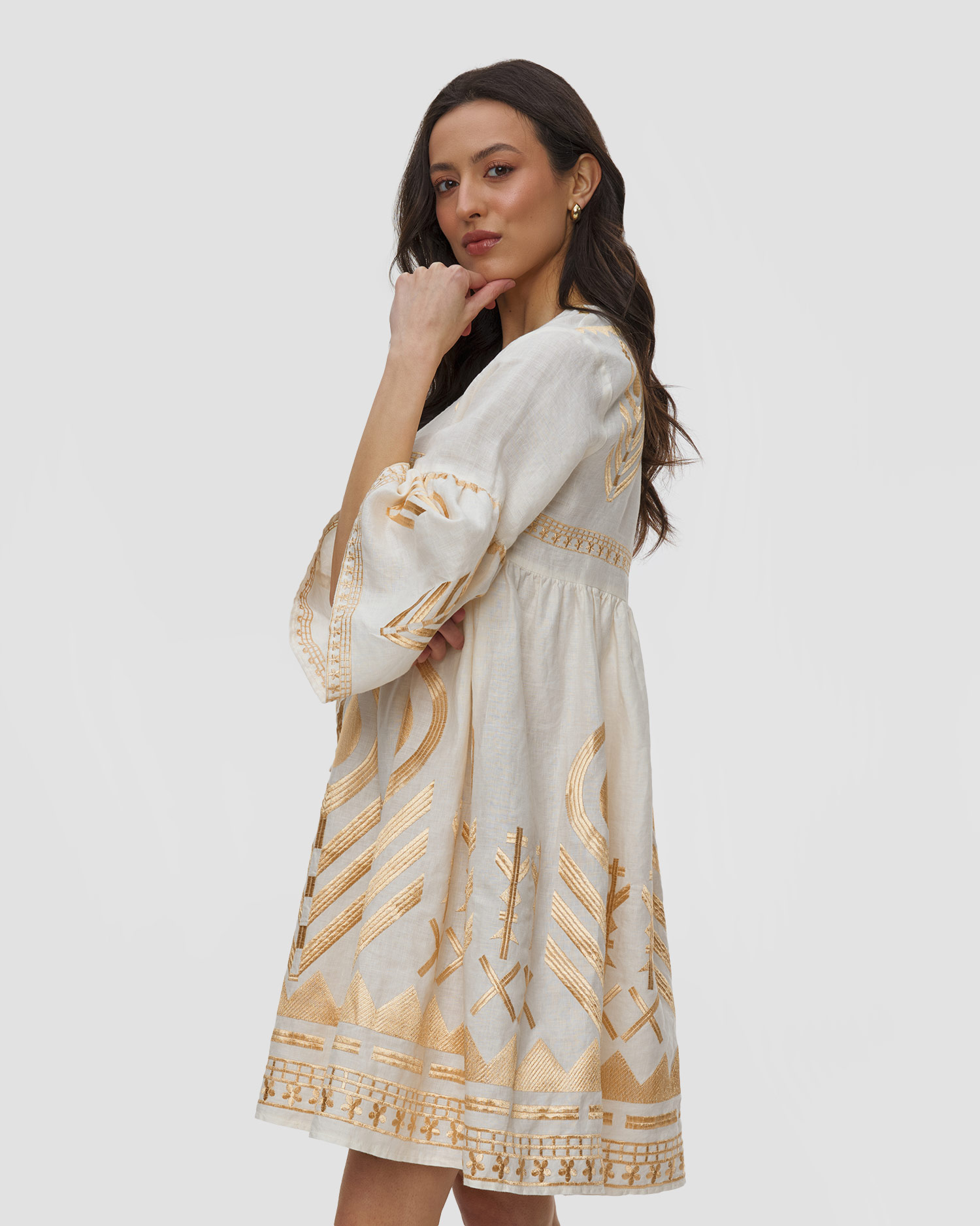 Robe en lin pour femmes Kori