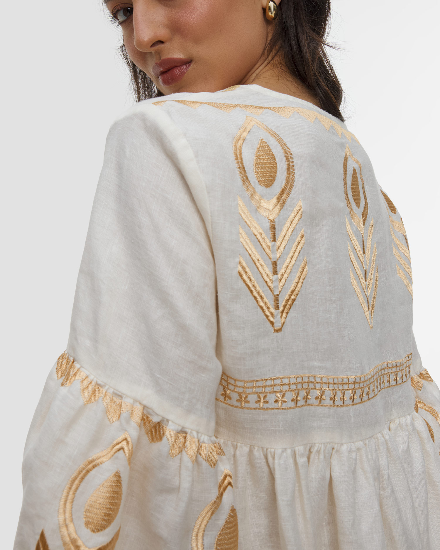 Robe en lin pour femmes Kori