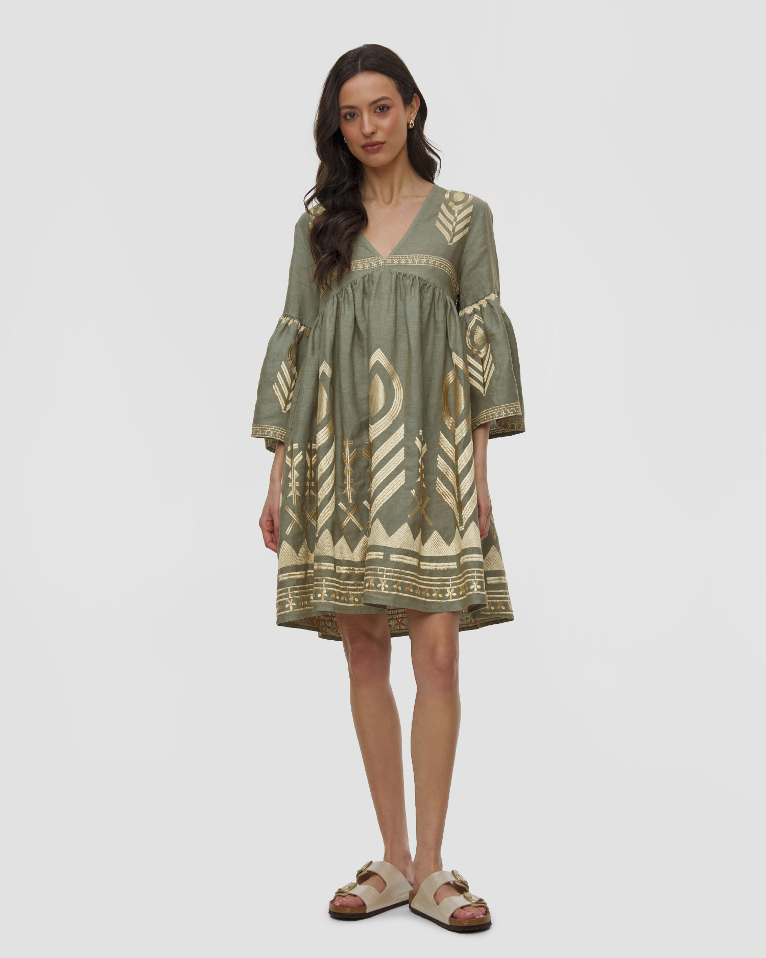 Robe en lin pour femmes Kori