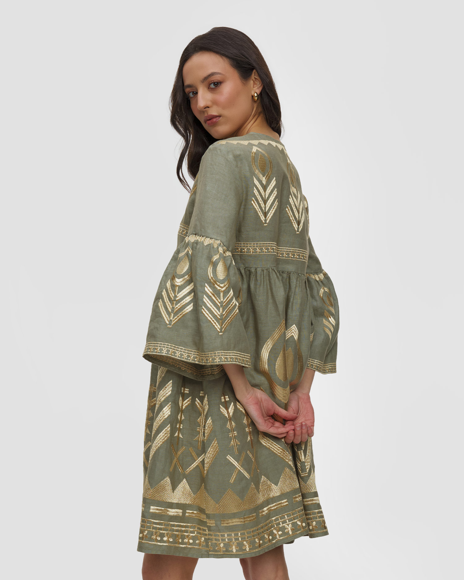 Robe en lin pour femmes Kori